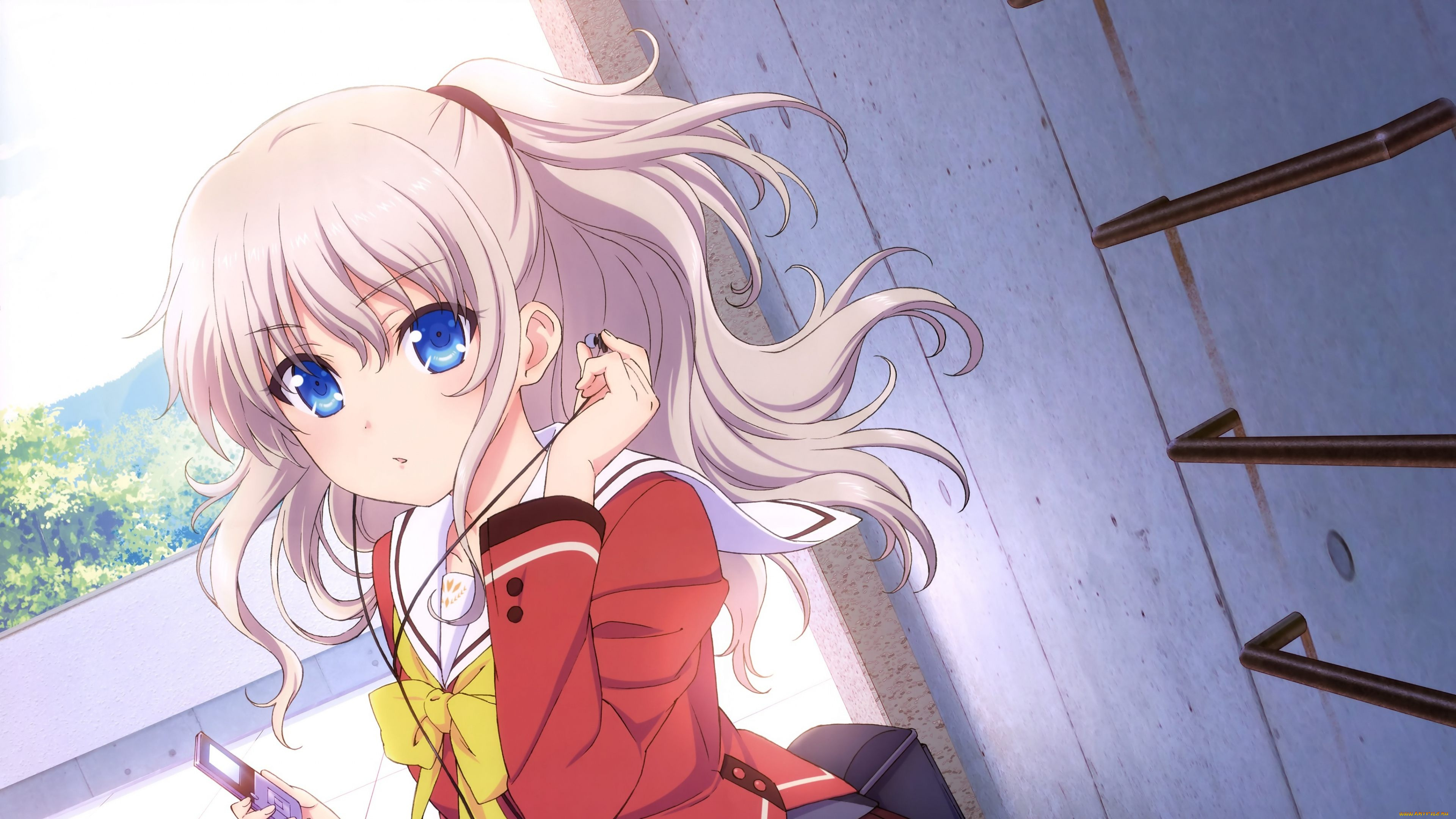 nao, tomori, girl, аниме, charlotte