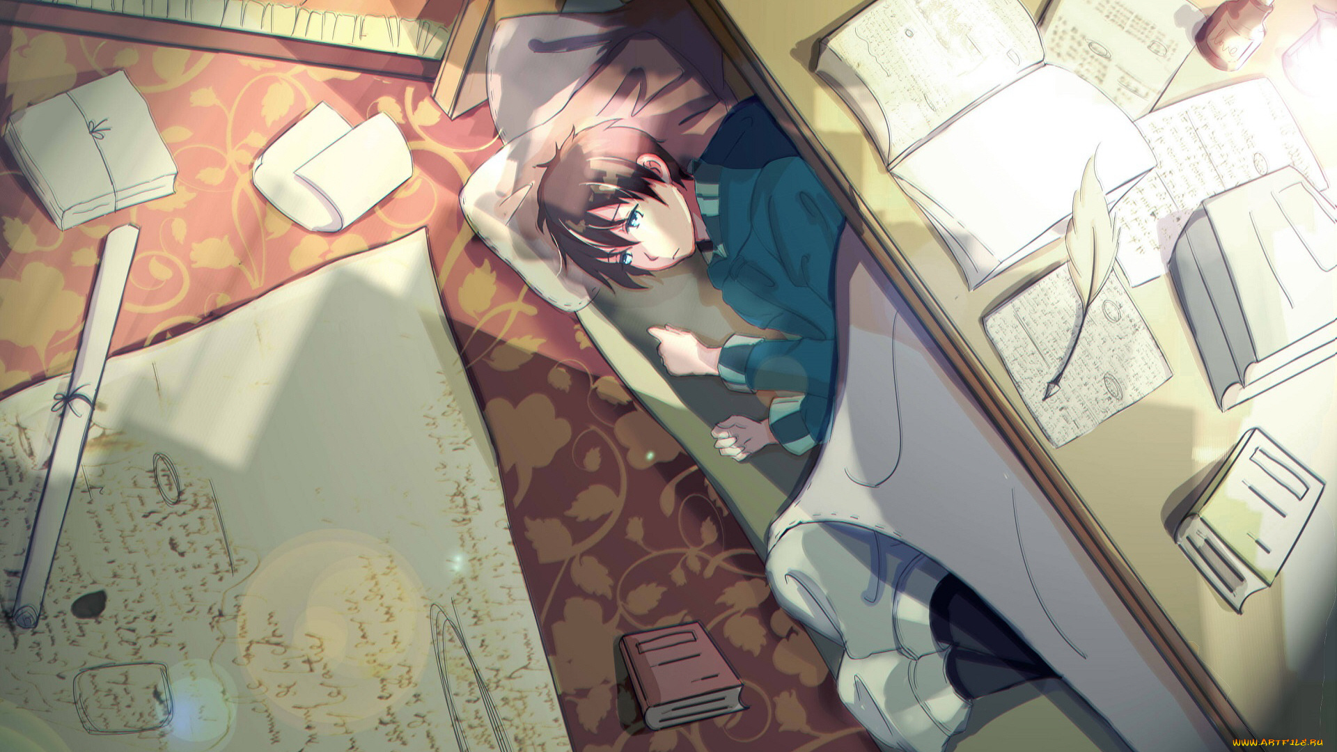 аниме, akagami, no, shirayukihime, мальчик