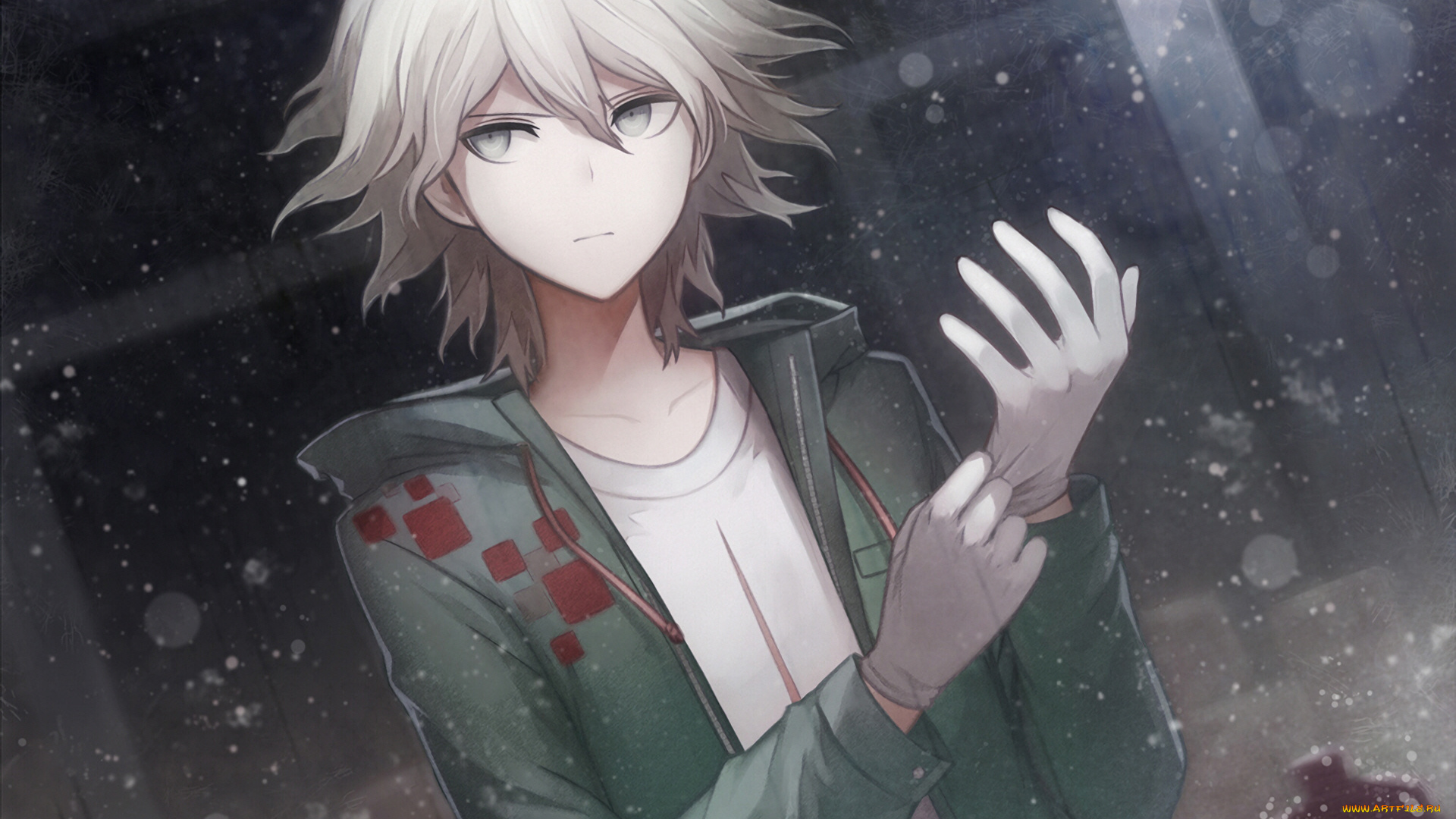 аниме, danganronpa, парень