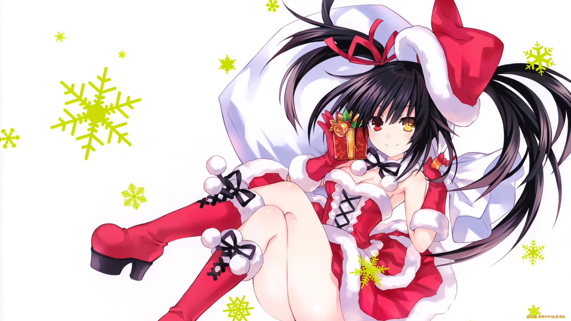 аниме, date, a, live, tokisaki, kurumi, date, a, live