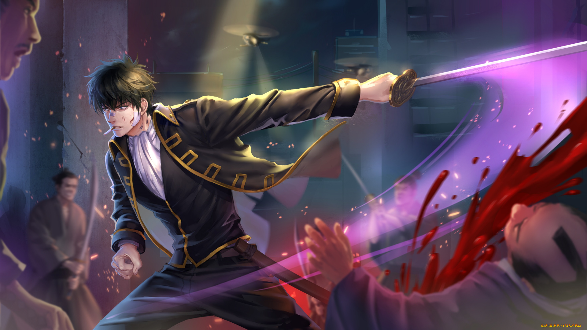 аниме, gintama, гинтама