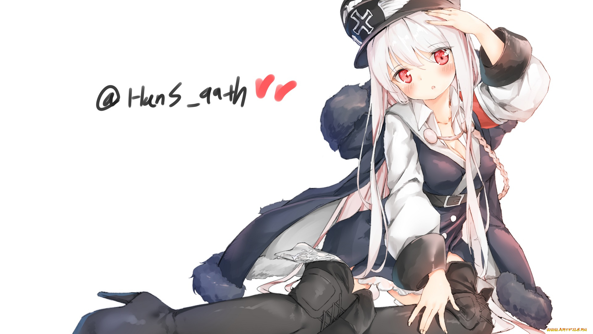 аниме, girls, frontline, girls, frontline, kar98k