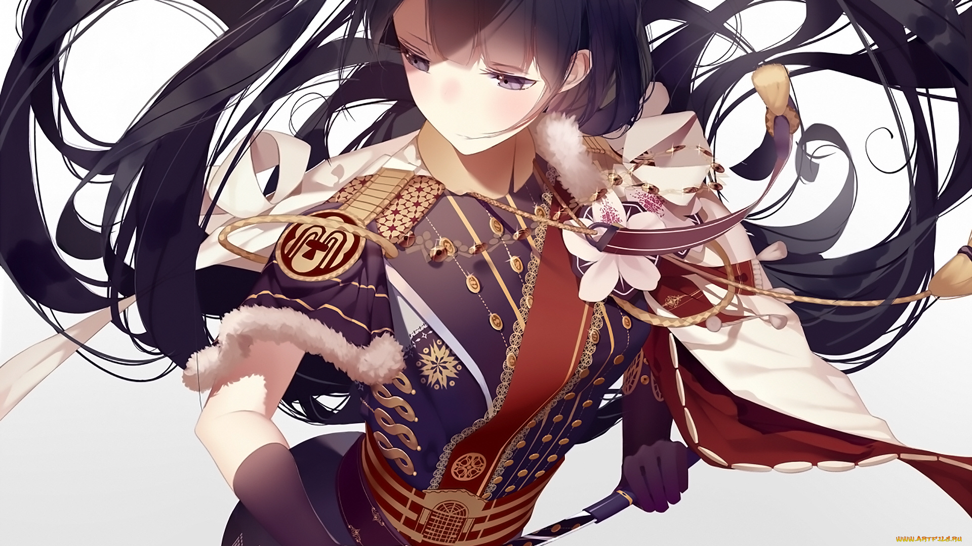 аниме, оружие, , техника, , технологии, девушка