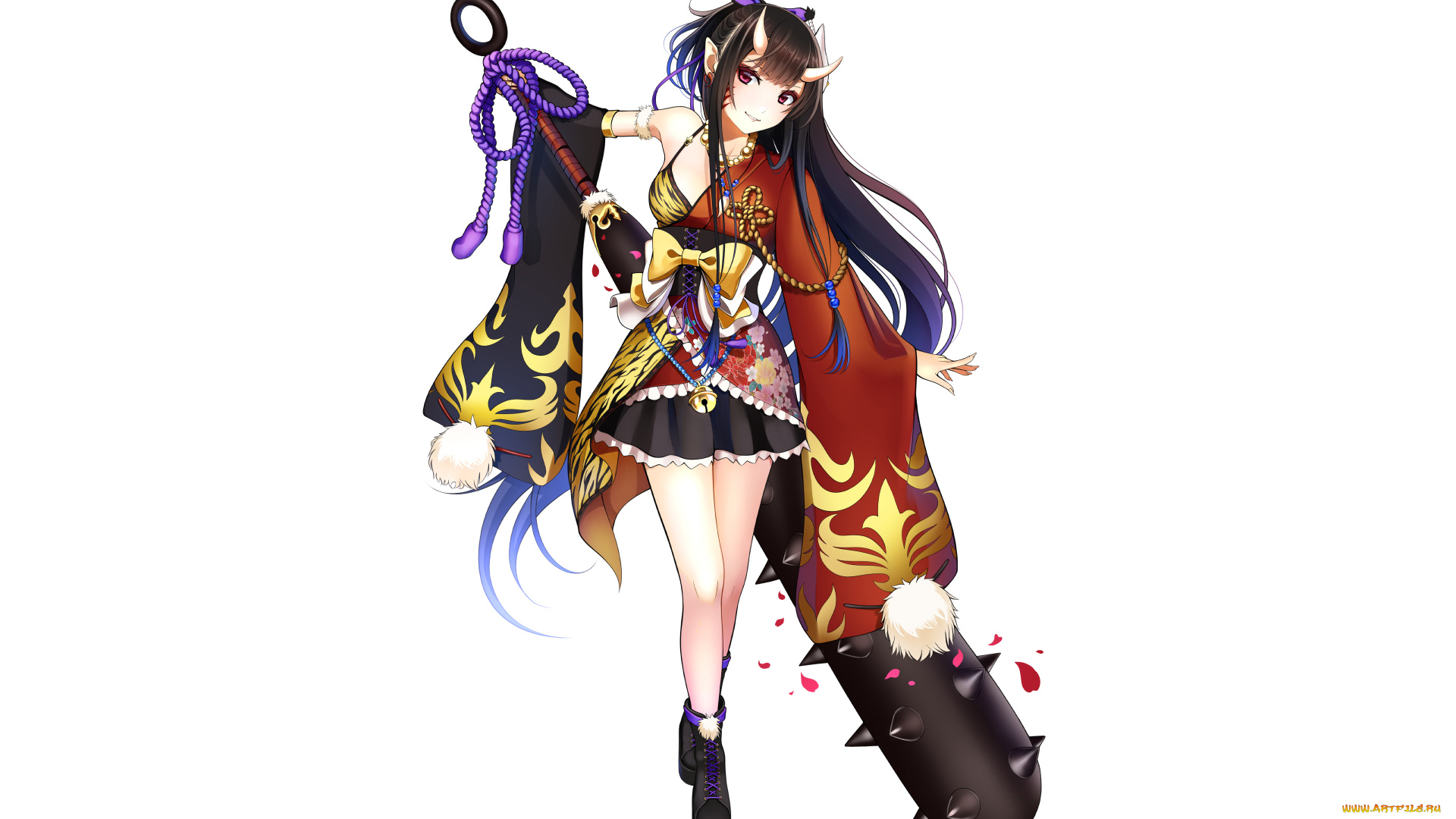 аниме, оружие, , техника, , технологии, фон, взгляд, девушка