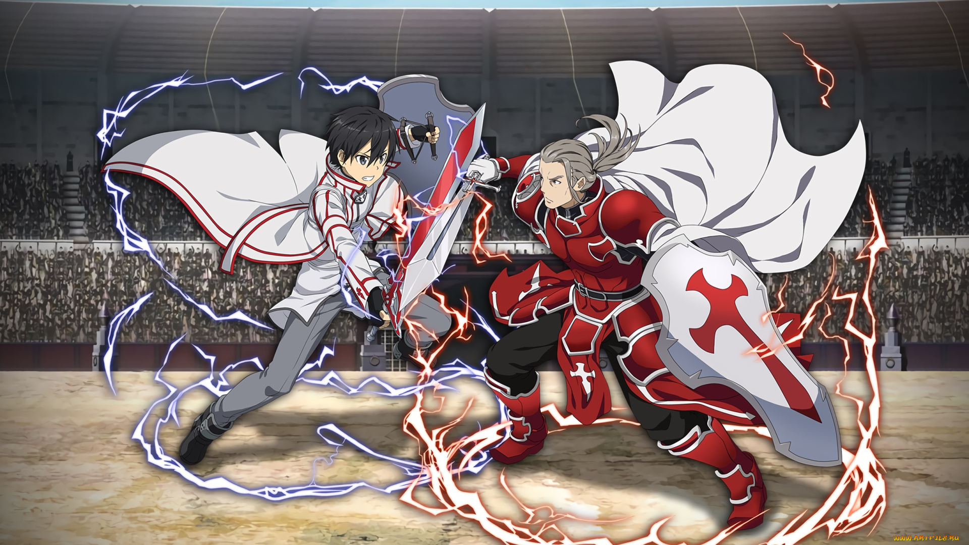 аниме, sword, art, online, арт, month, crunch, billy, butler, монах