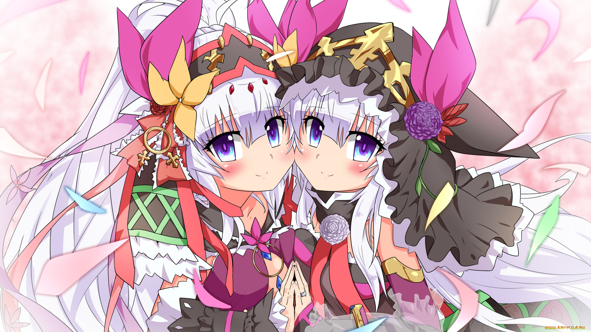 аниме, unknown, , другое, , фон, взгляд, девушки