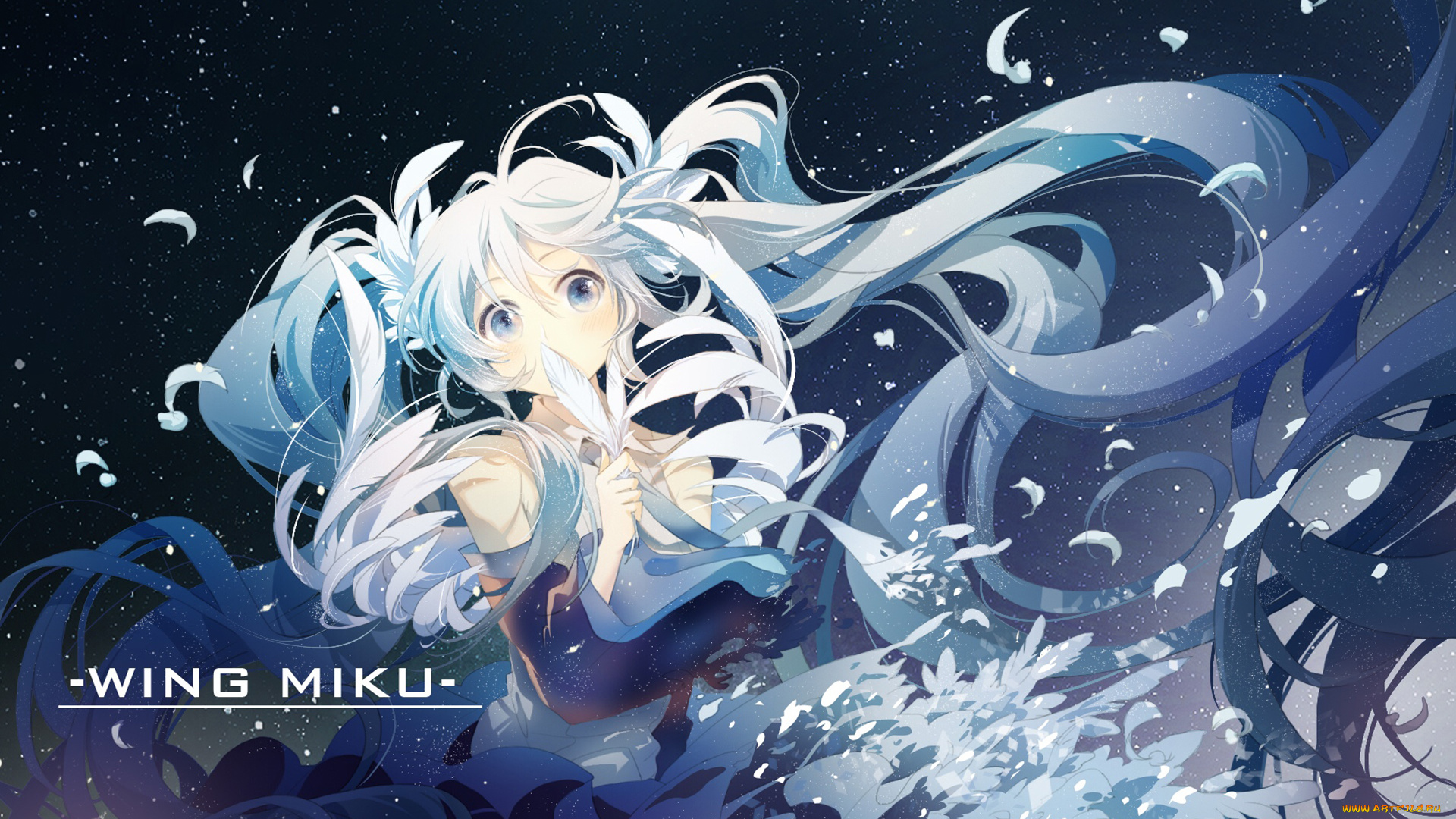 аниме, vocaloid, девушка