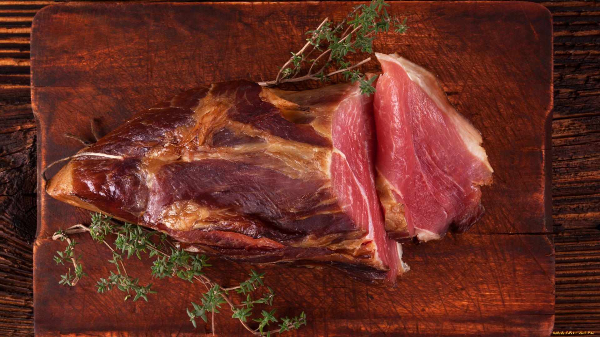 еда, колбасные, изделия, копчености, тимьян