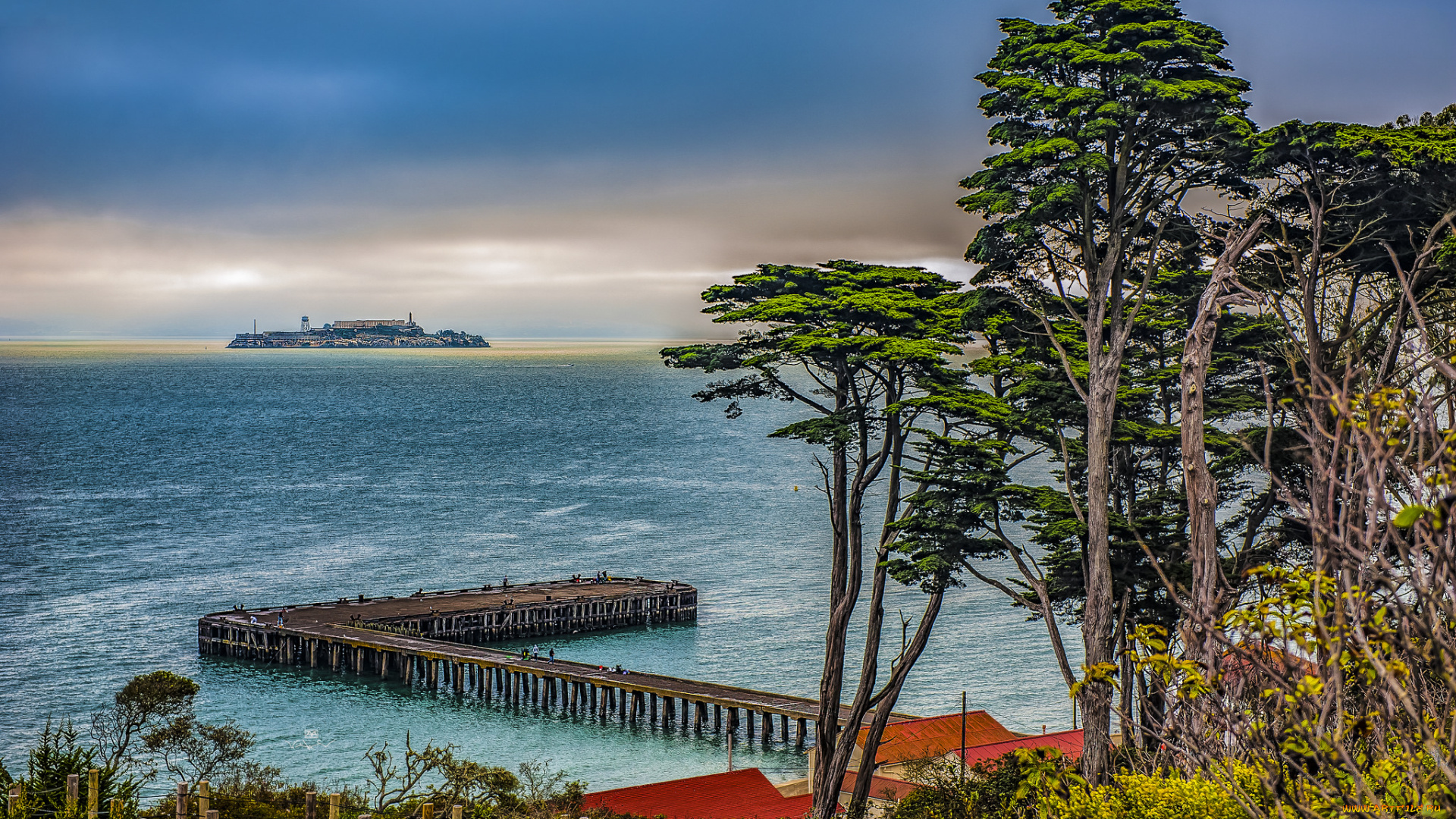 города, -, пейзажи, простор