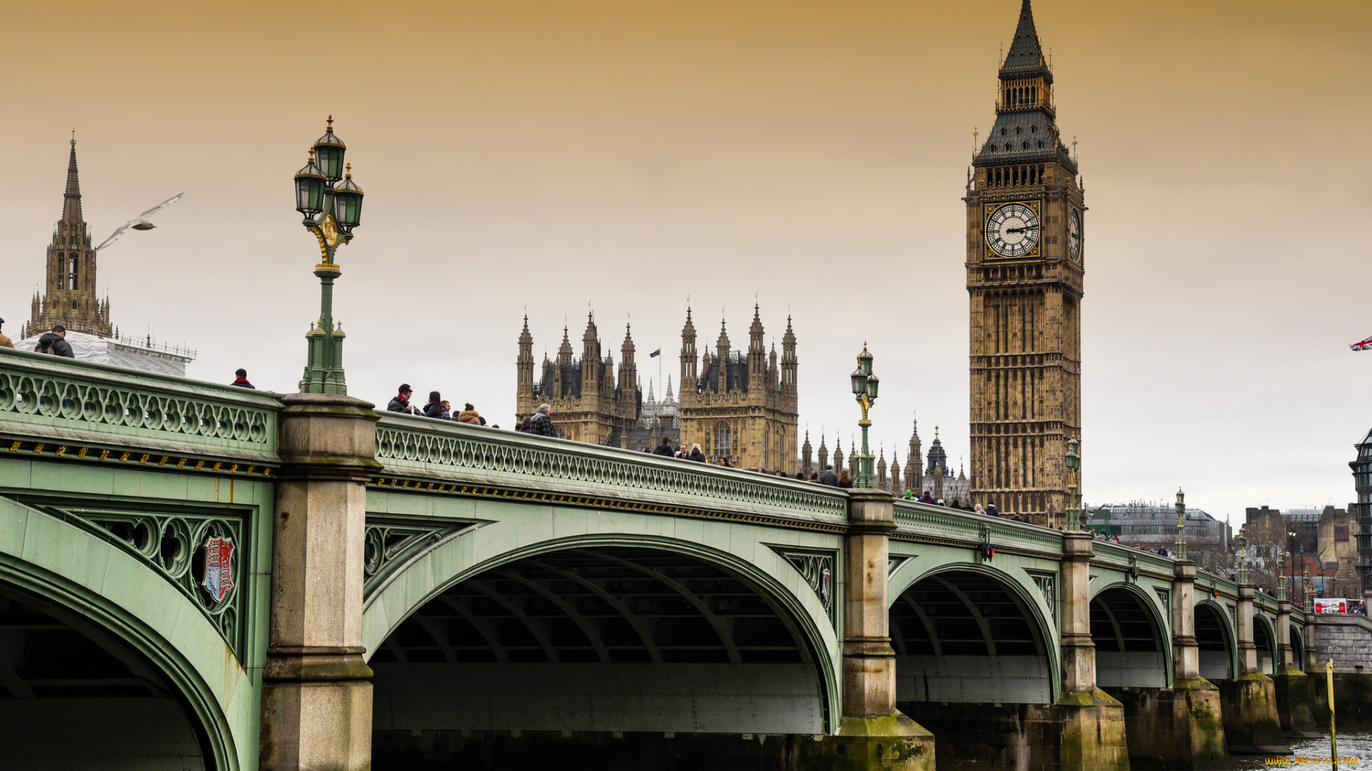 города, лондон, , великобритания, простор