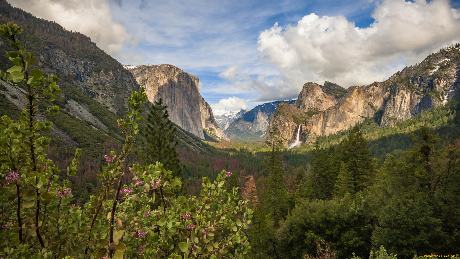 природа, горы, простор