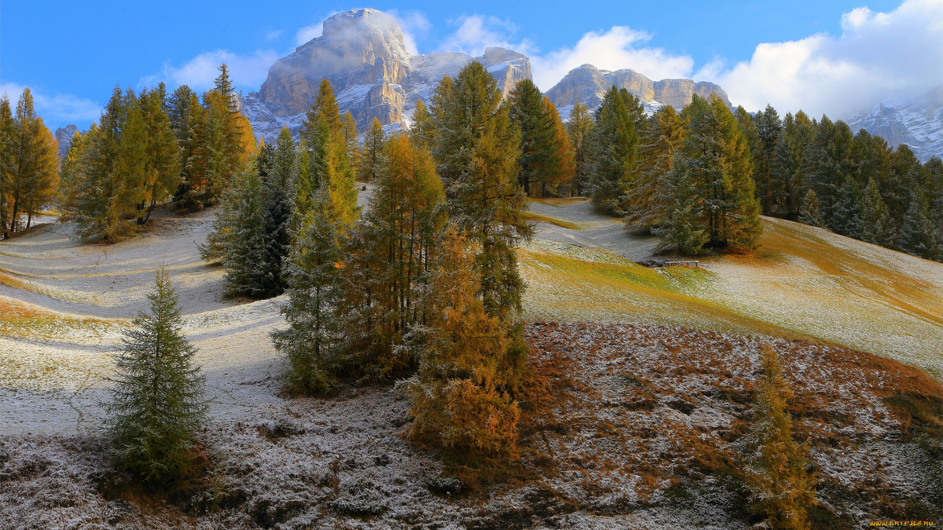 природа, горы, простор