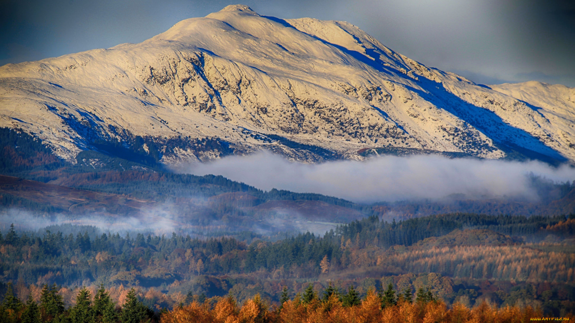 природа, горы, простор