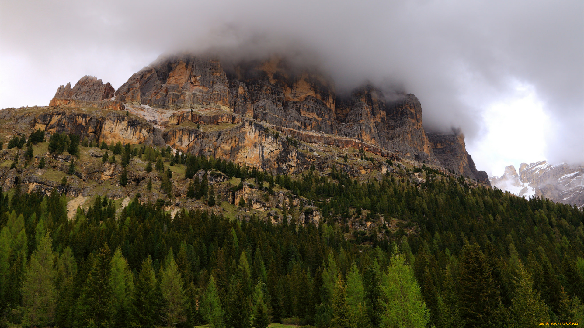 природа, горы, простор