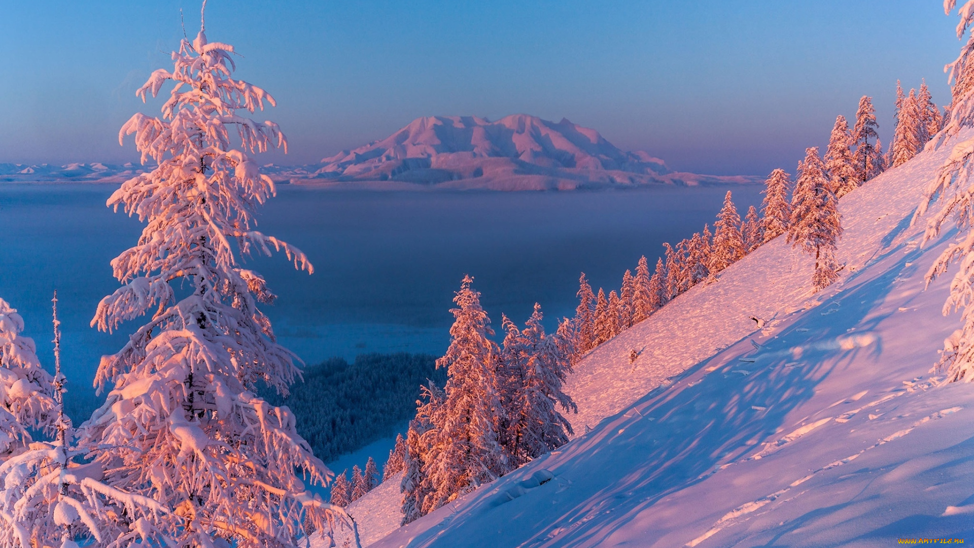 природа, пейзажи, снег, горы