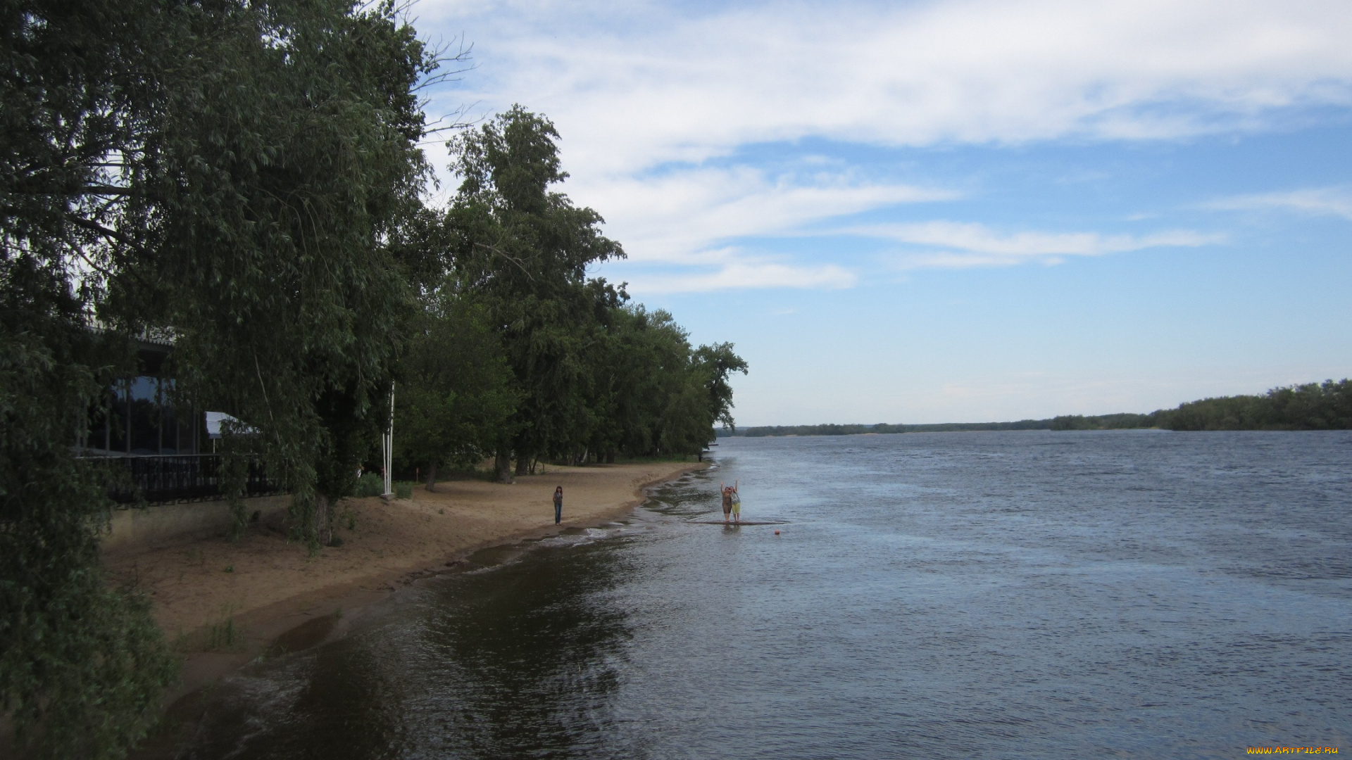 природа, пейзажи, водоем, лес