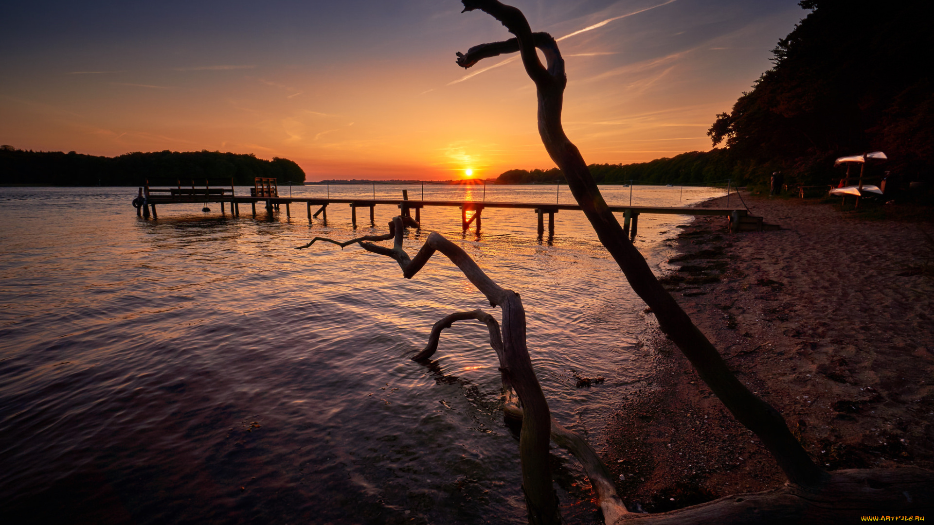 природа, восходы, закаты, простор