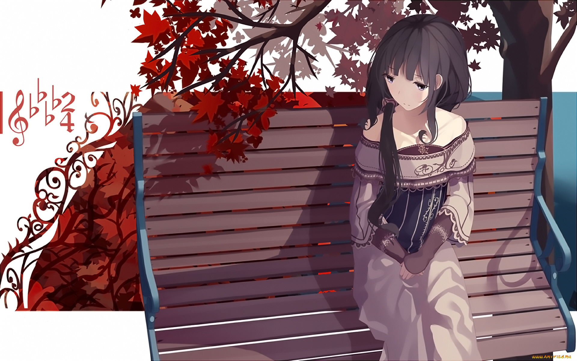 аниме, unknown, , другое, , девушка