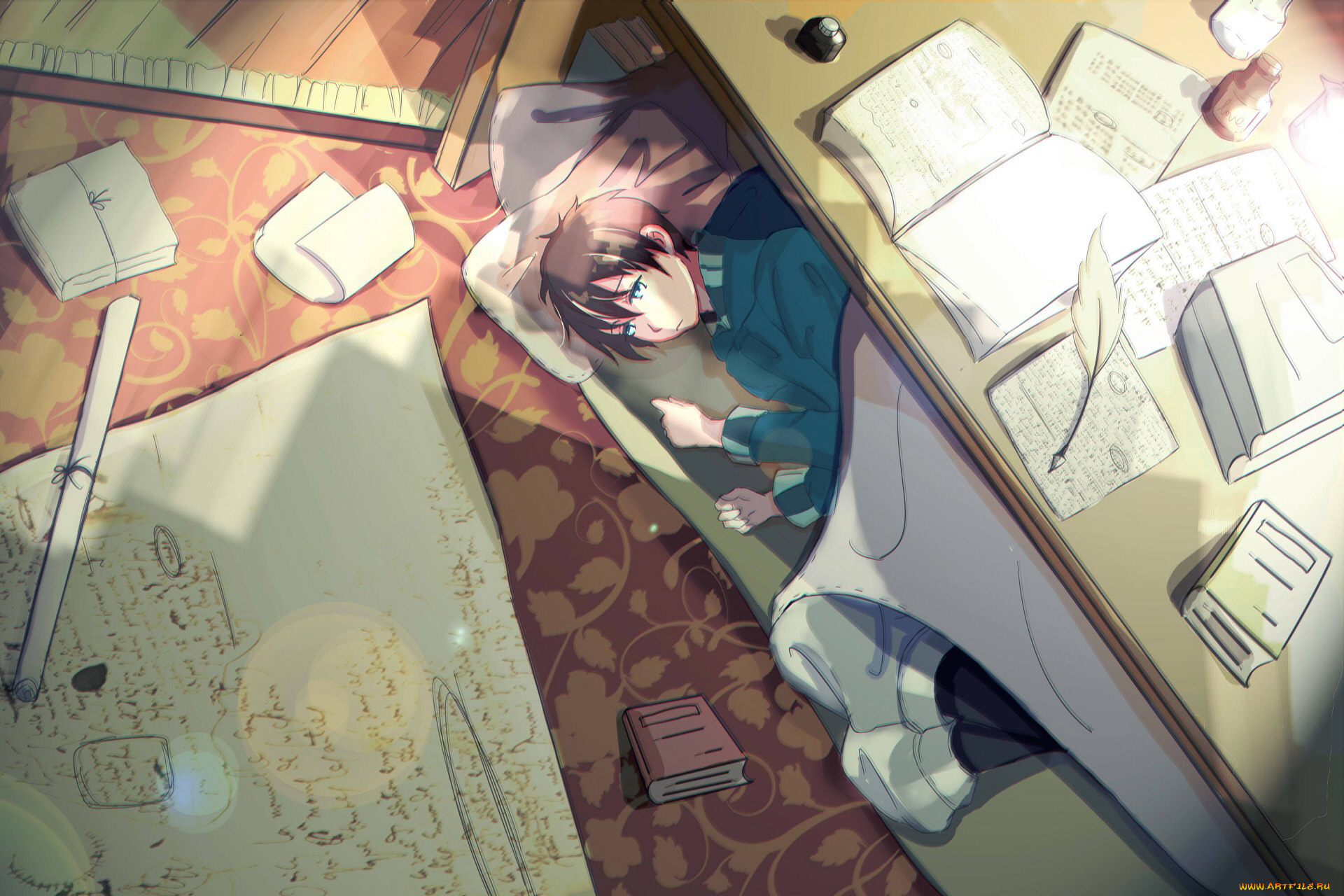 аниме, akagami, no, shirayukihime, мальчик