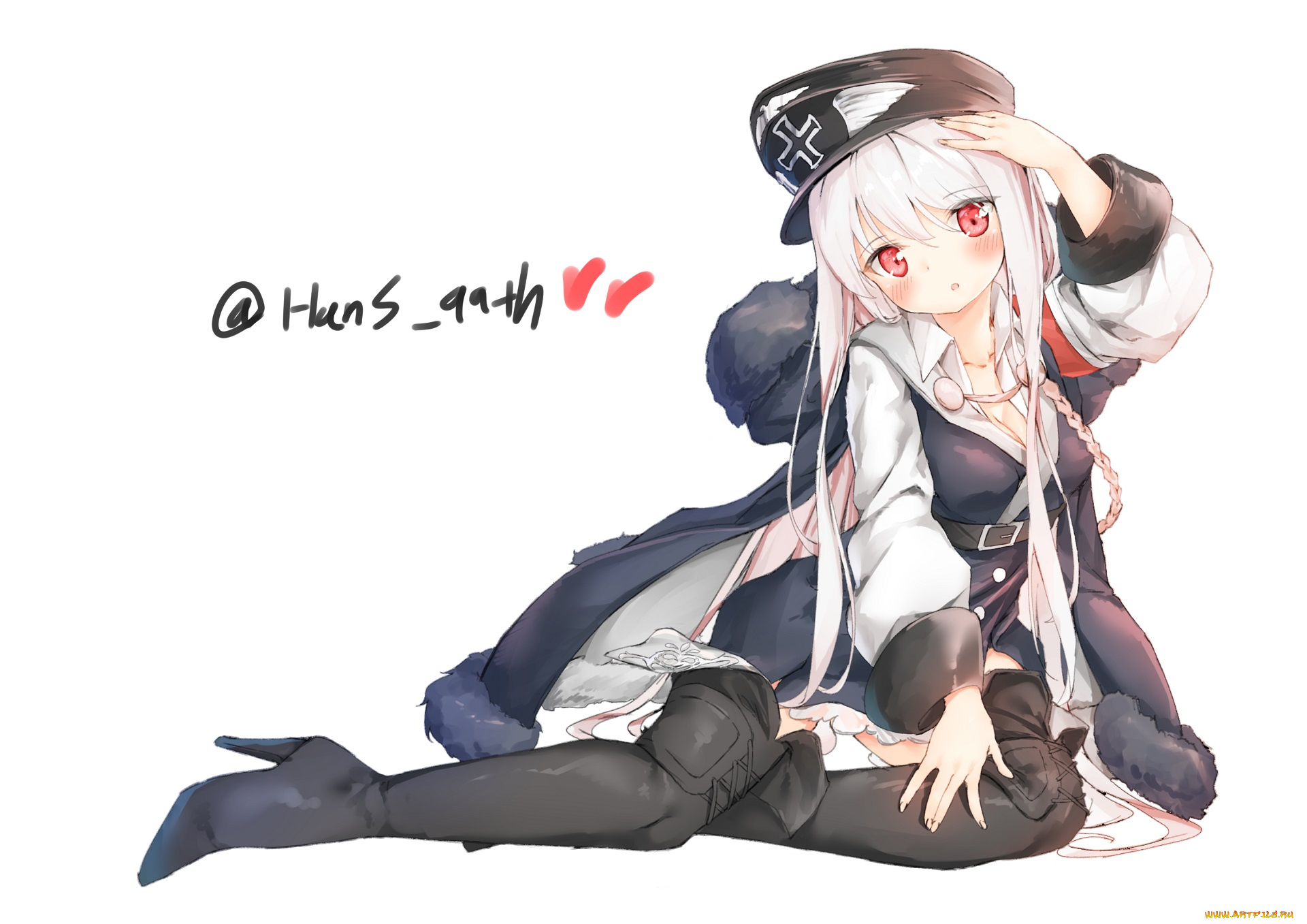 аниме, girls, frontline, girls, frontline, kar98k