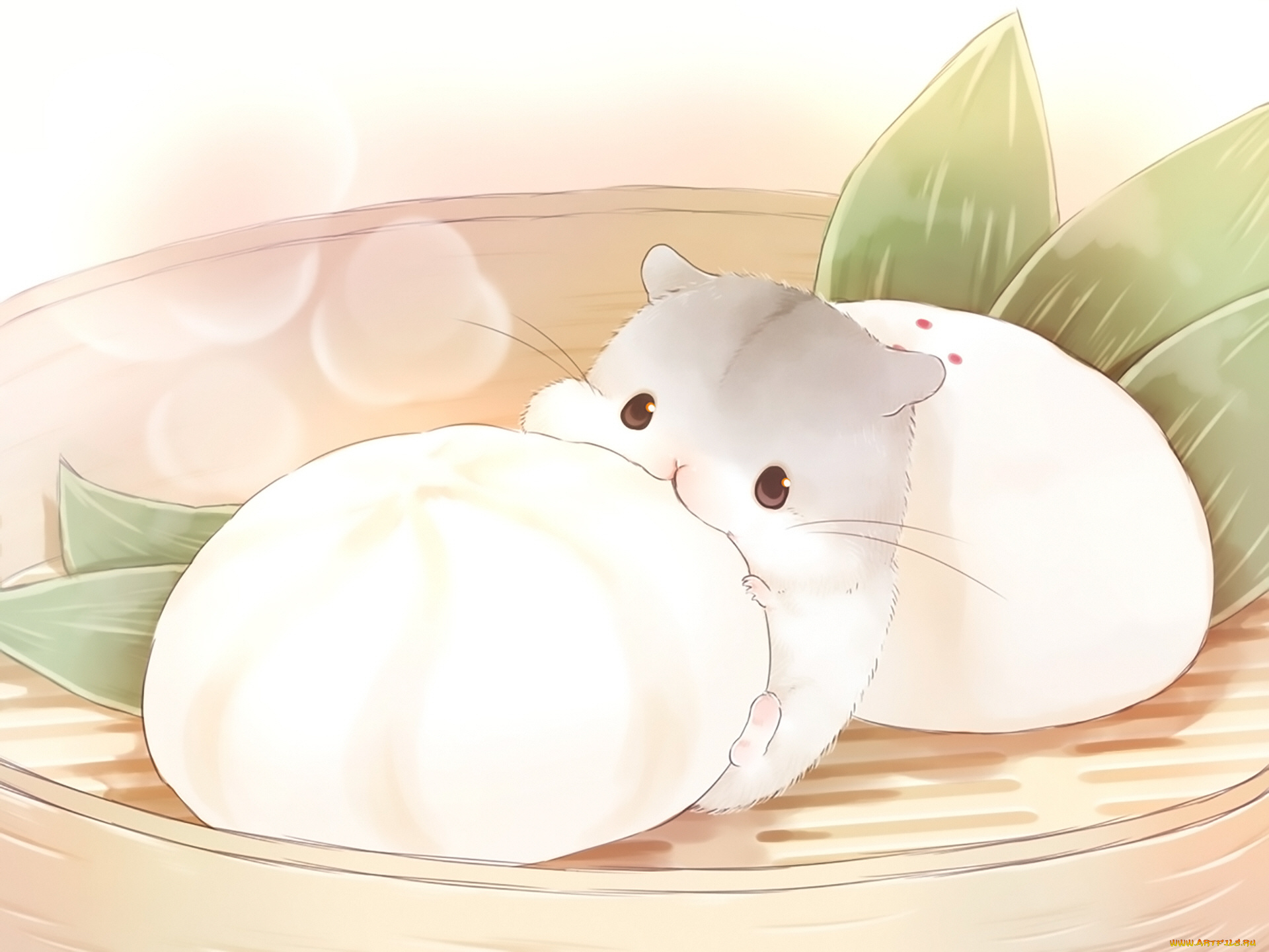 аниме, животные, , существа, хомяк