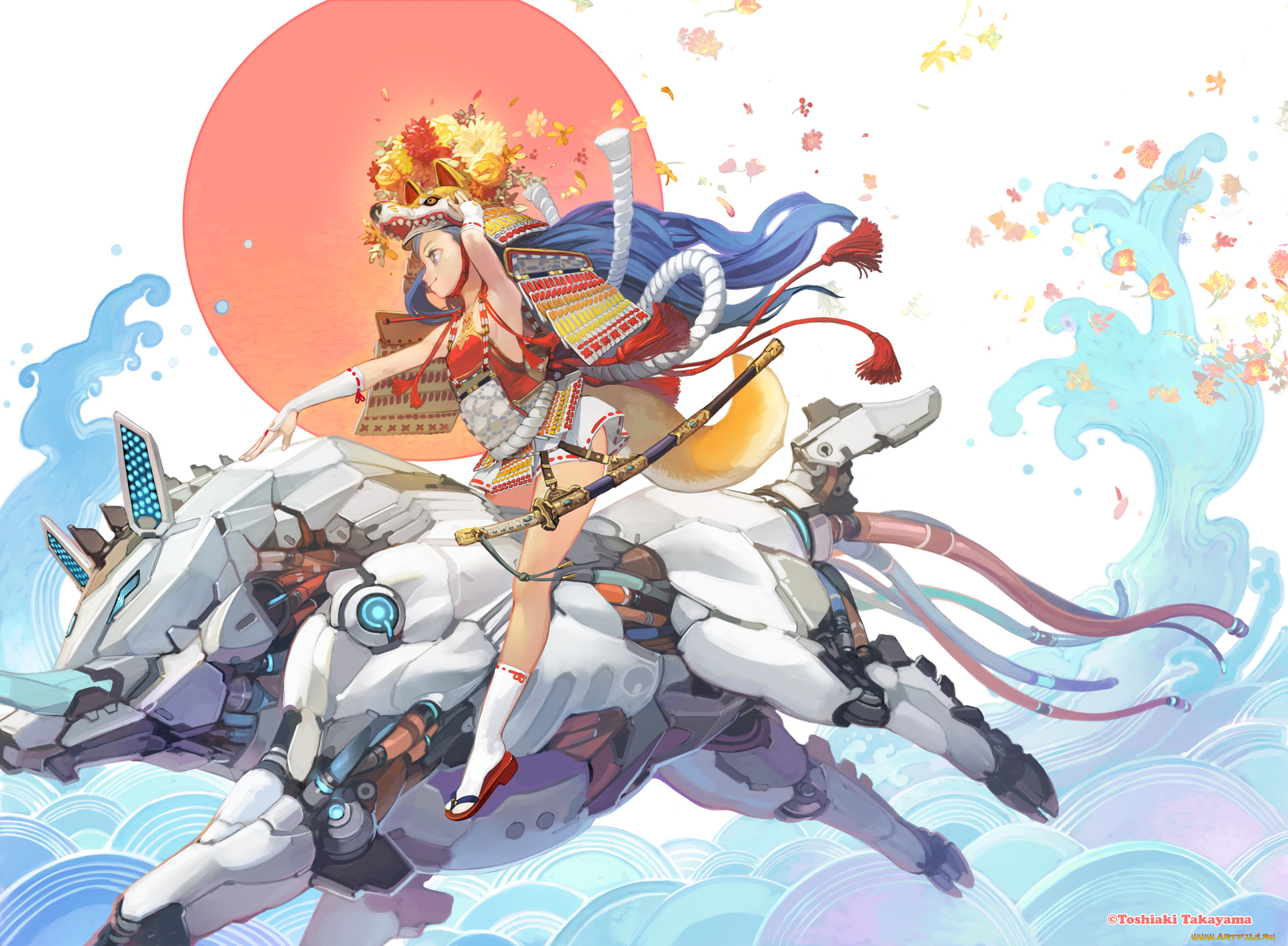 аниме, оружие, , техника, , технологии, девушка