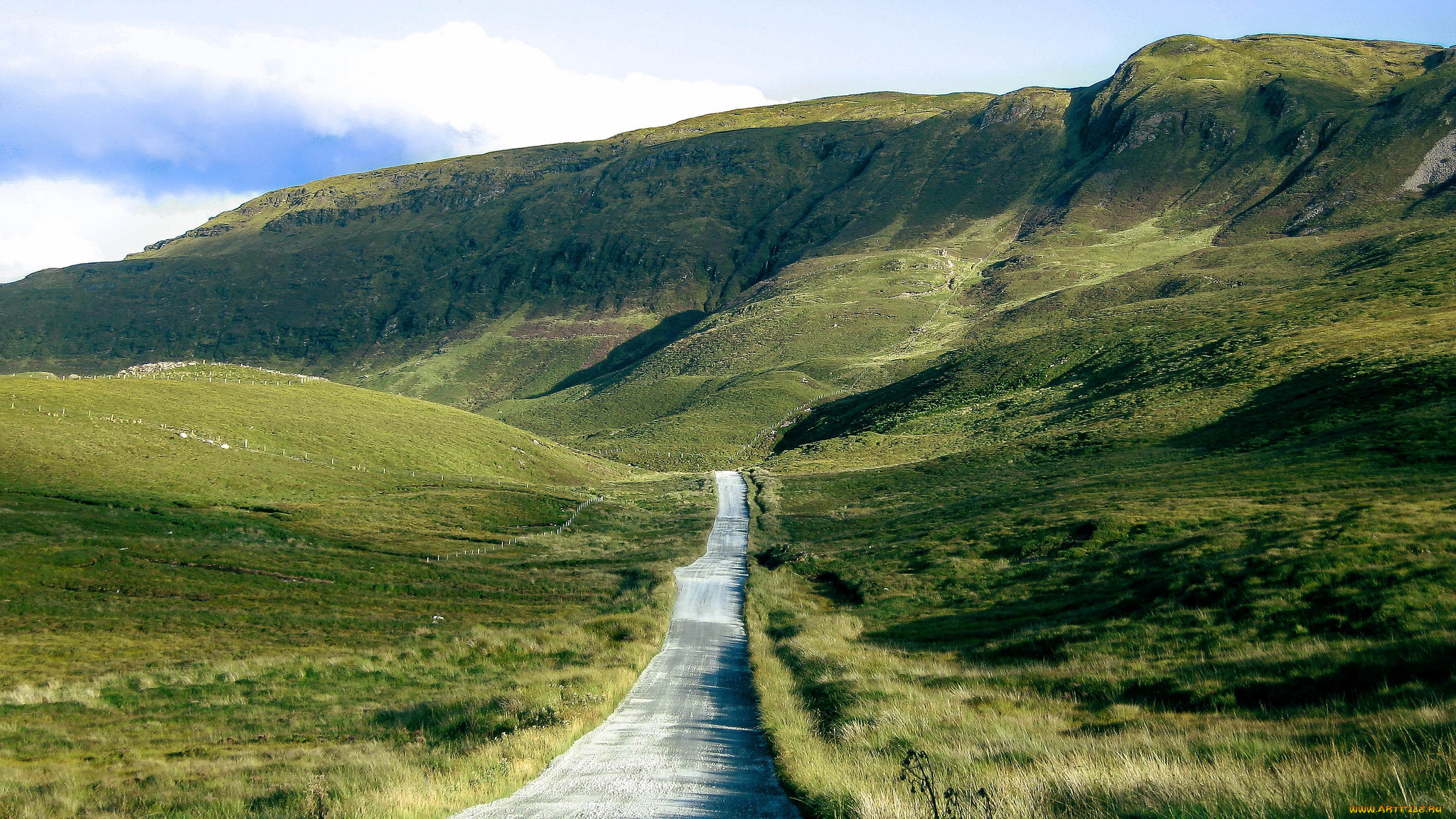 природа, дороги, простор