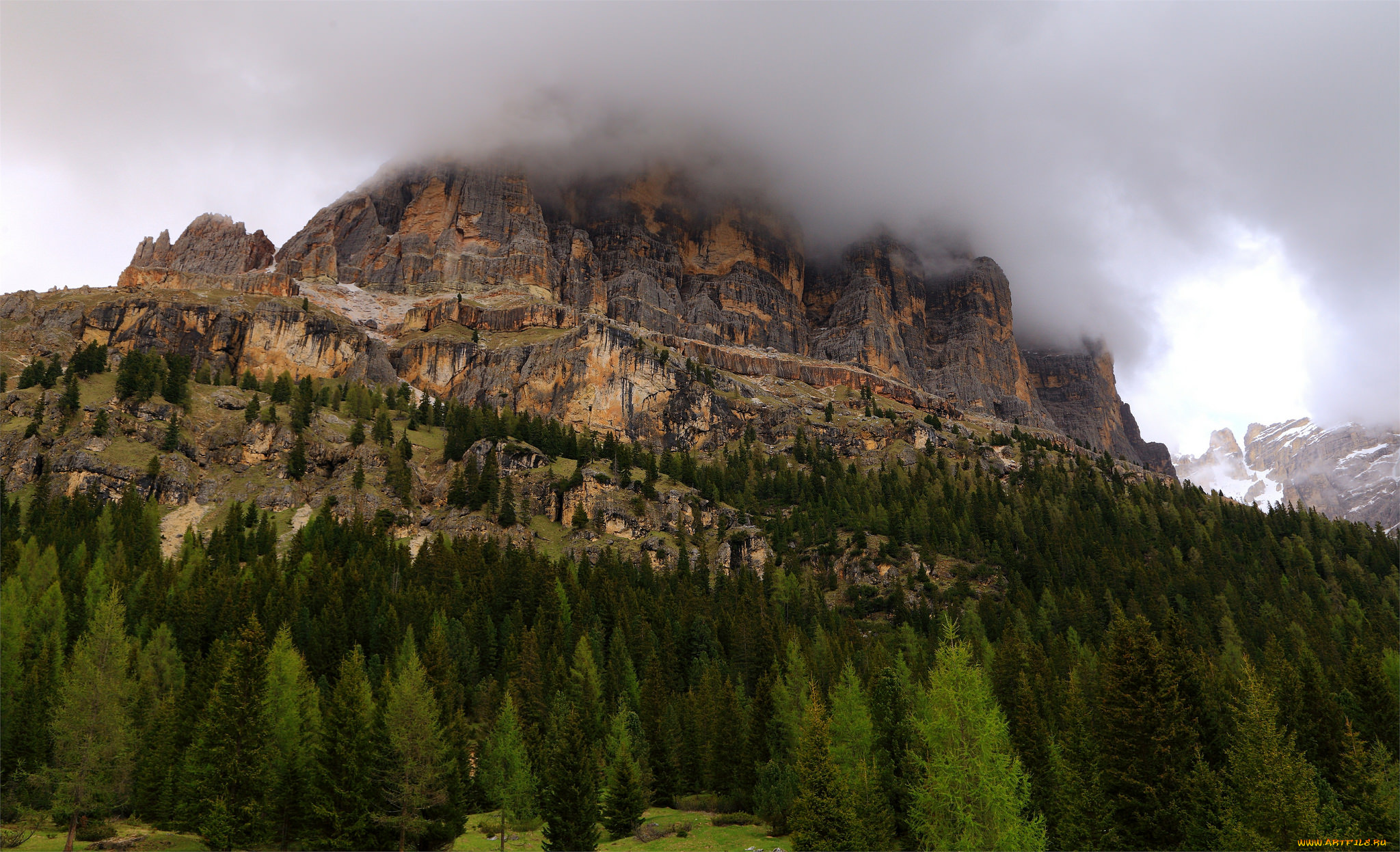 природа, горы, простор