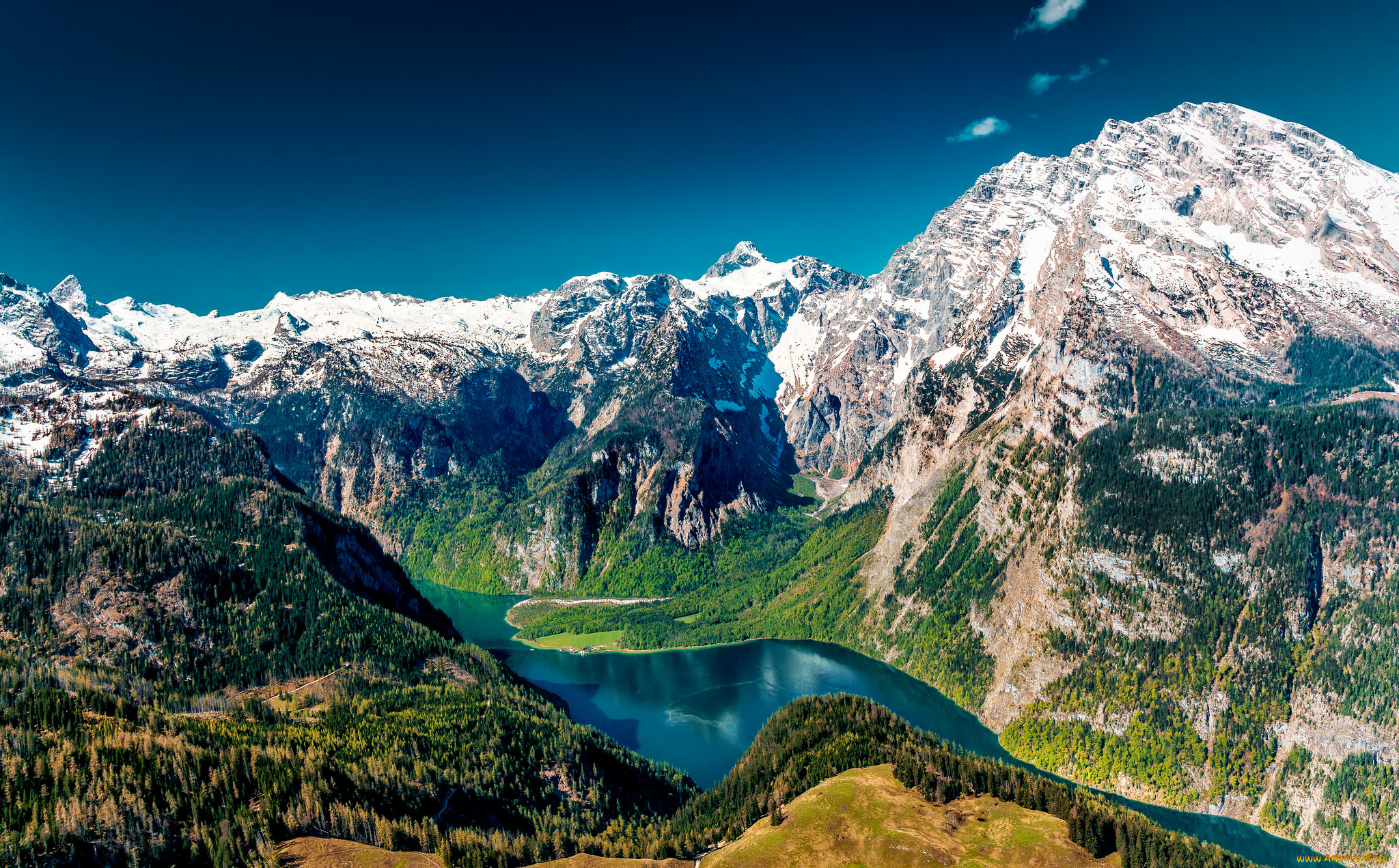 природа, горы, простор