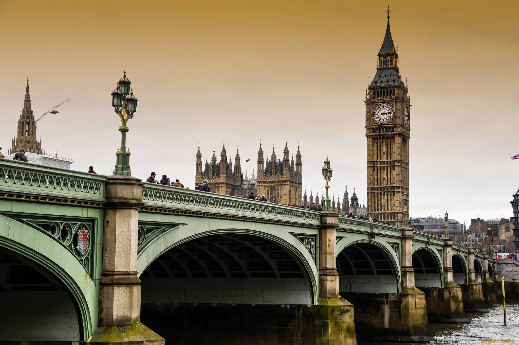 города, лондон, , великобритания, простор