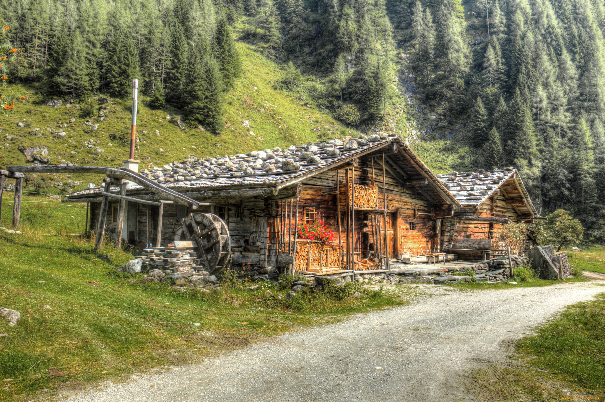 природа, дороги, простор