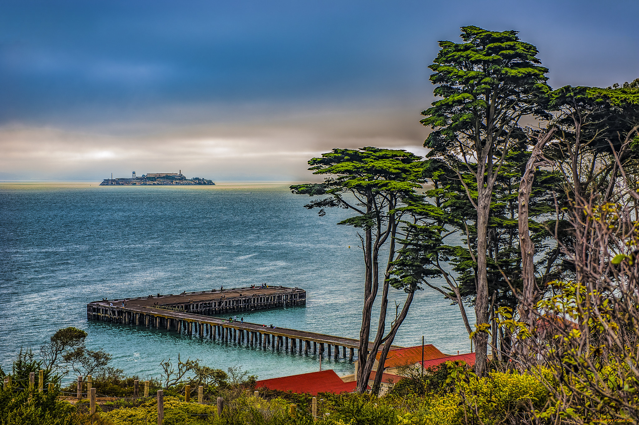 города, -, пейзажи, простор