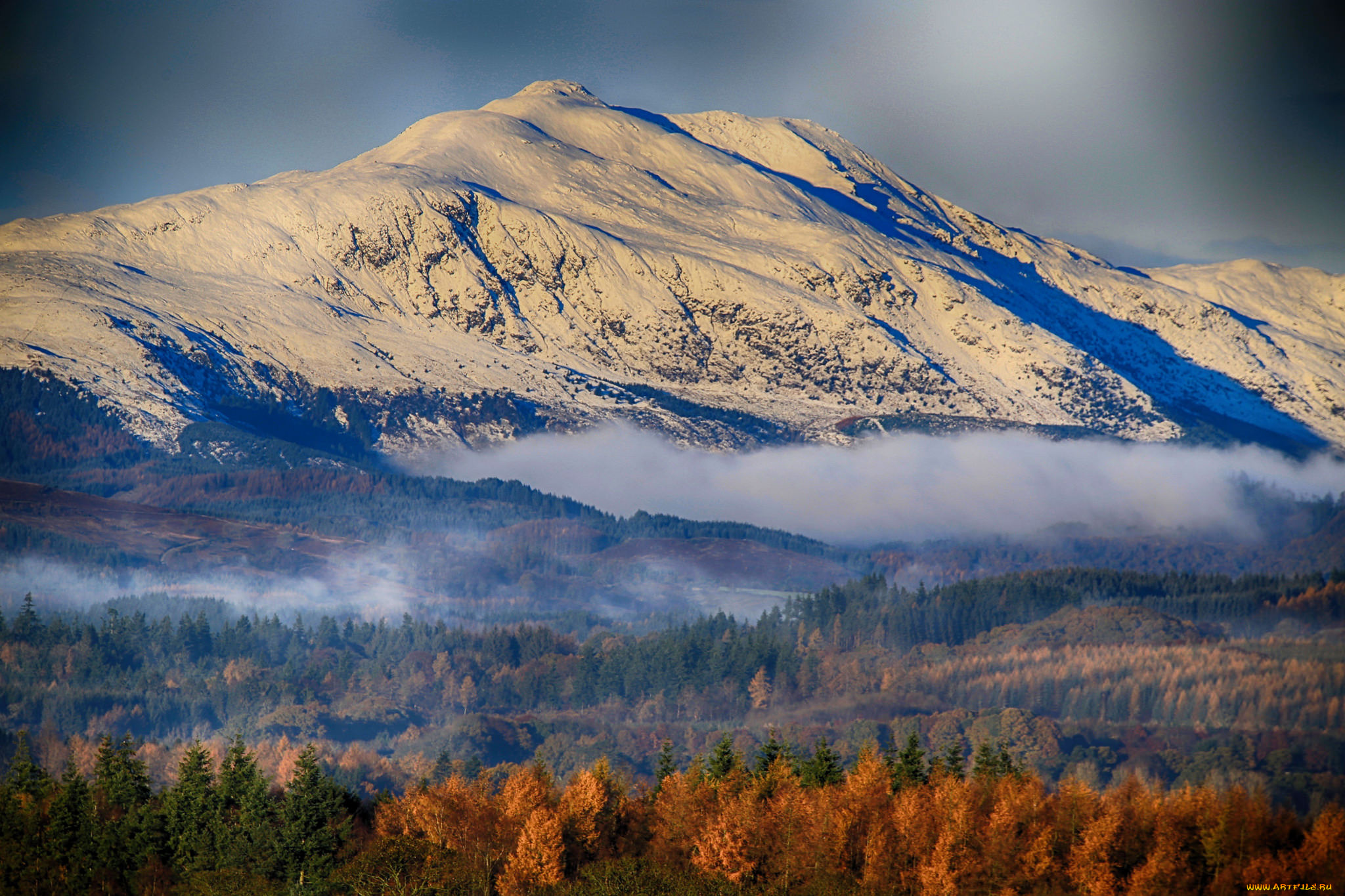 природа, горы, простор