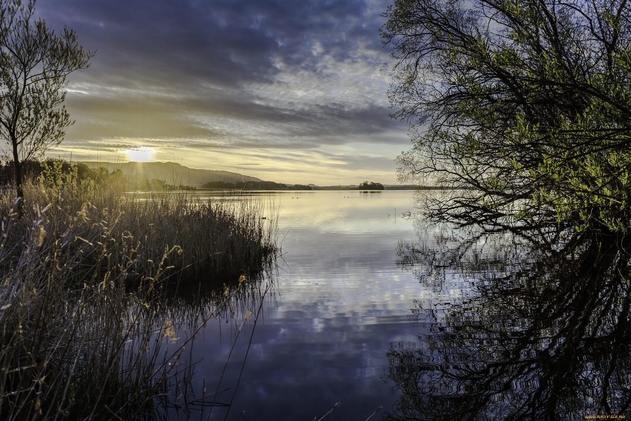 природа, реки, озера, простор