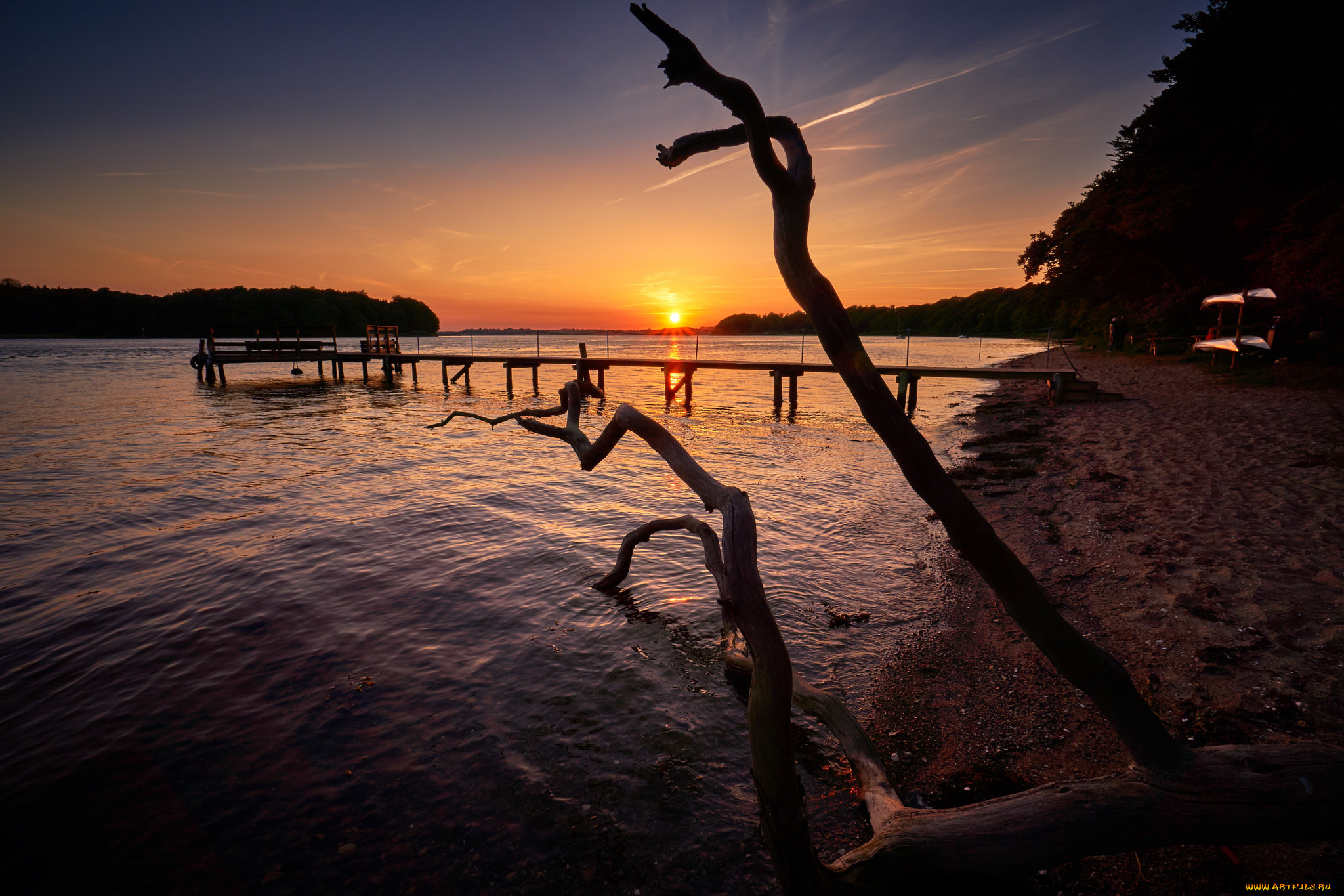 природа, восходы, закаты, простор