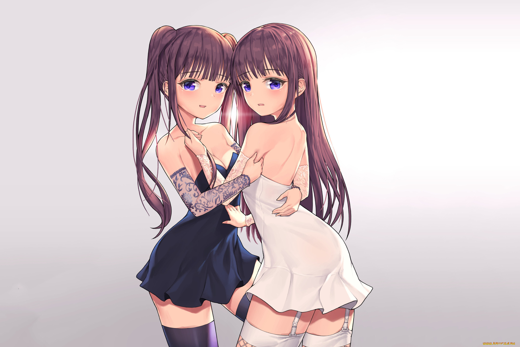 аниме, unknown, , другое, , фон, взгляд, девушки