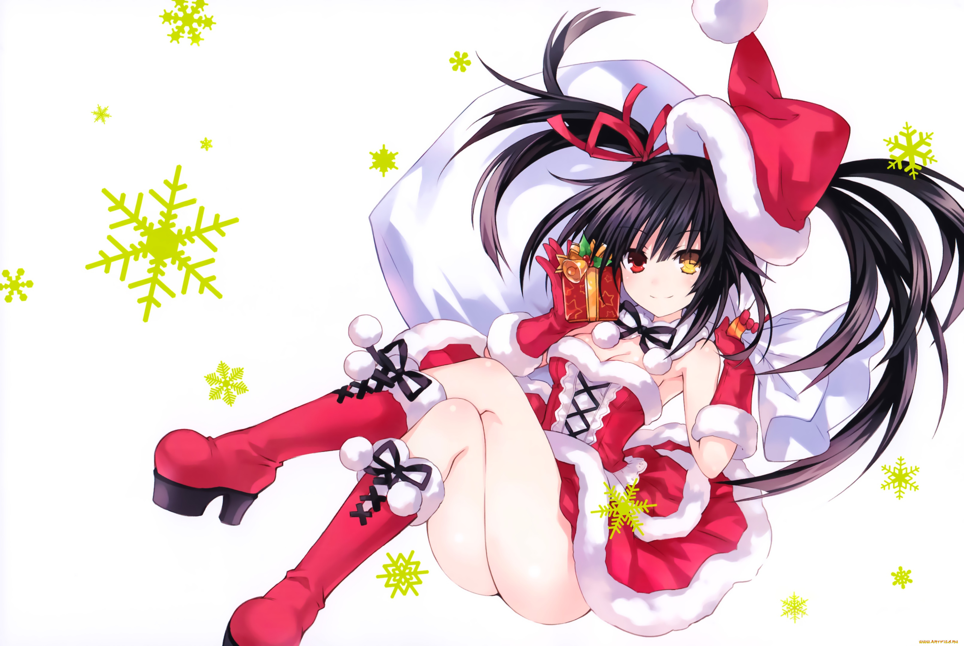 аниме, date, a, live, tokisaki, kurumi, date, a, live
