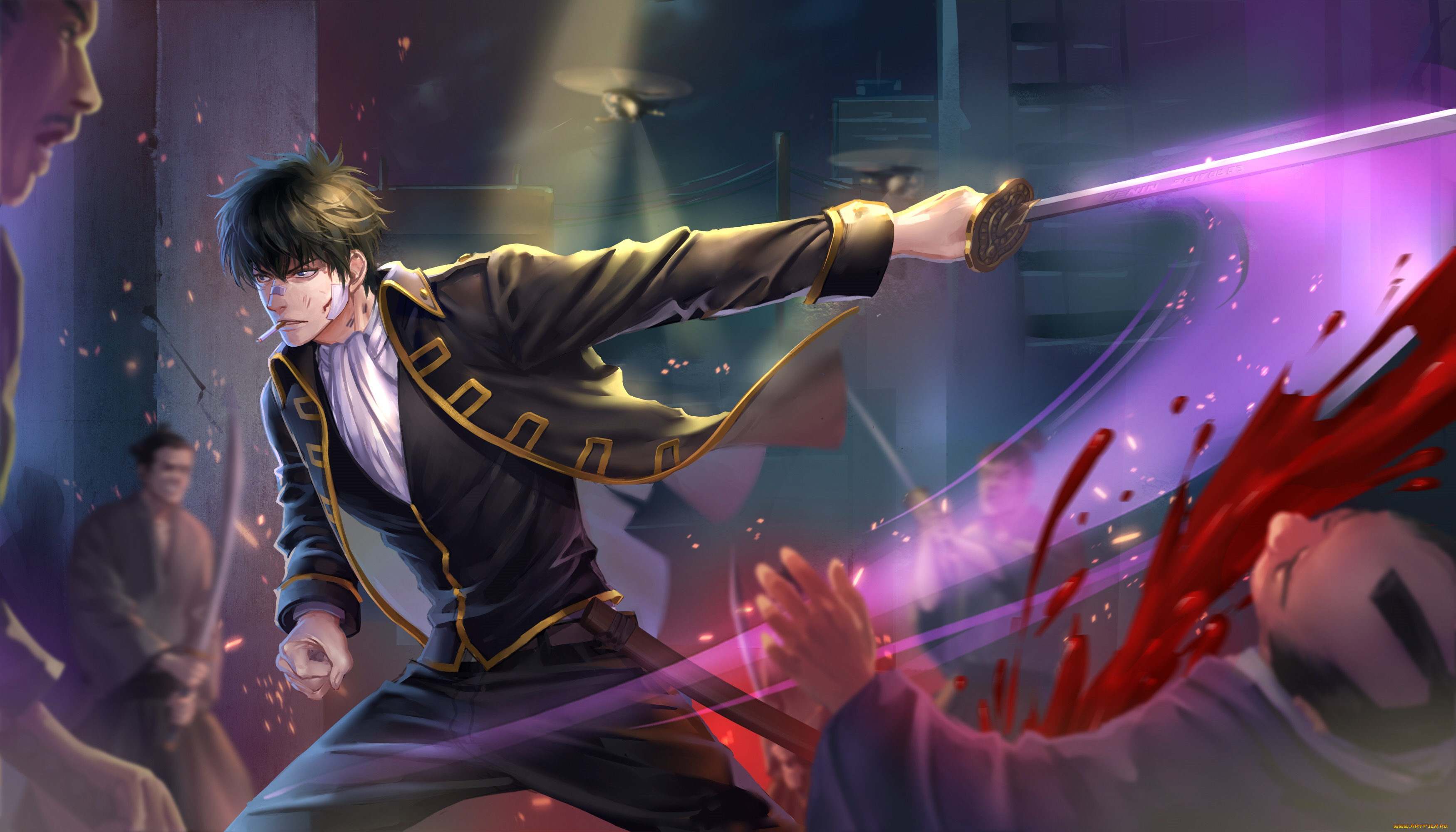 аниме, gintama, гинтама