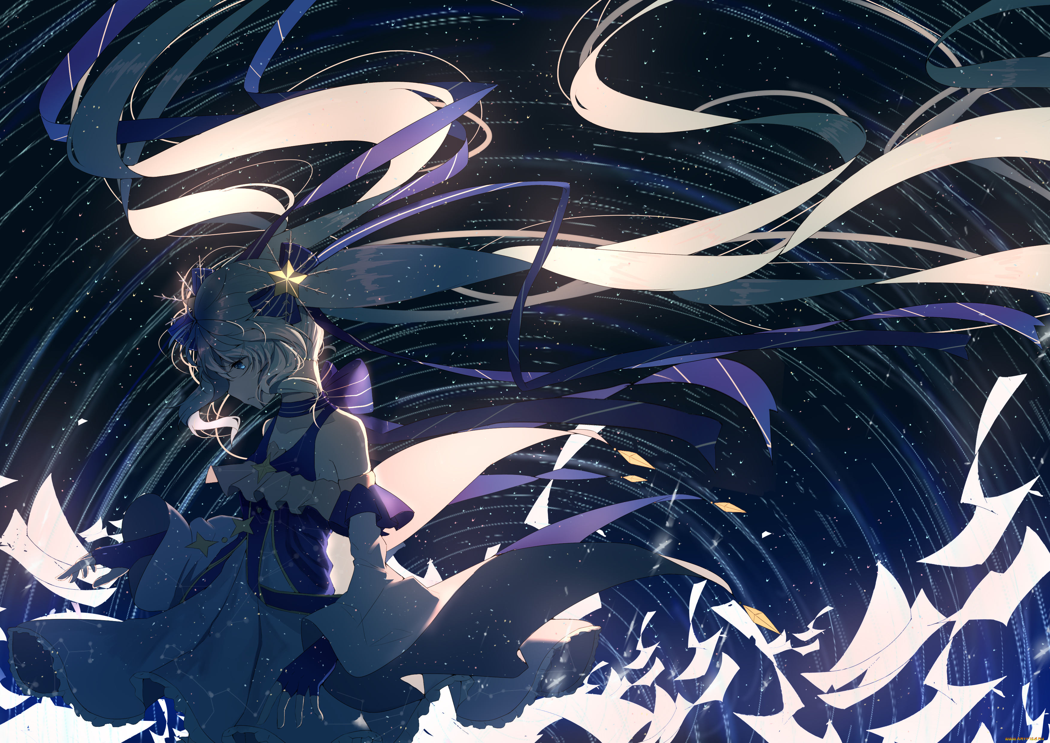 аниме, vocaloid, yuki, miku, hatsune