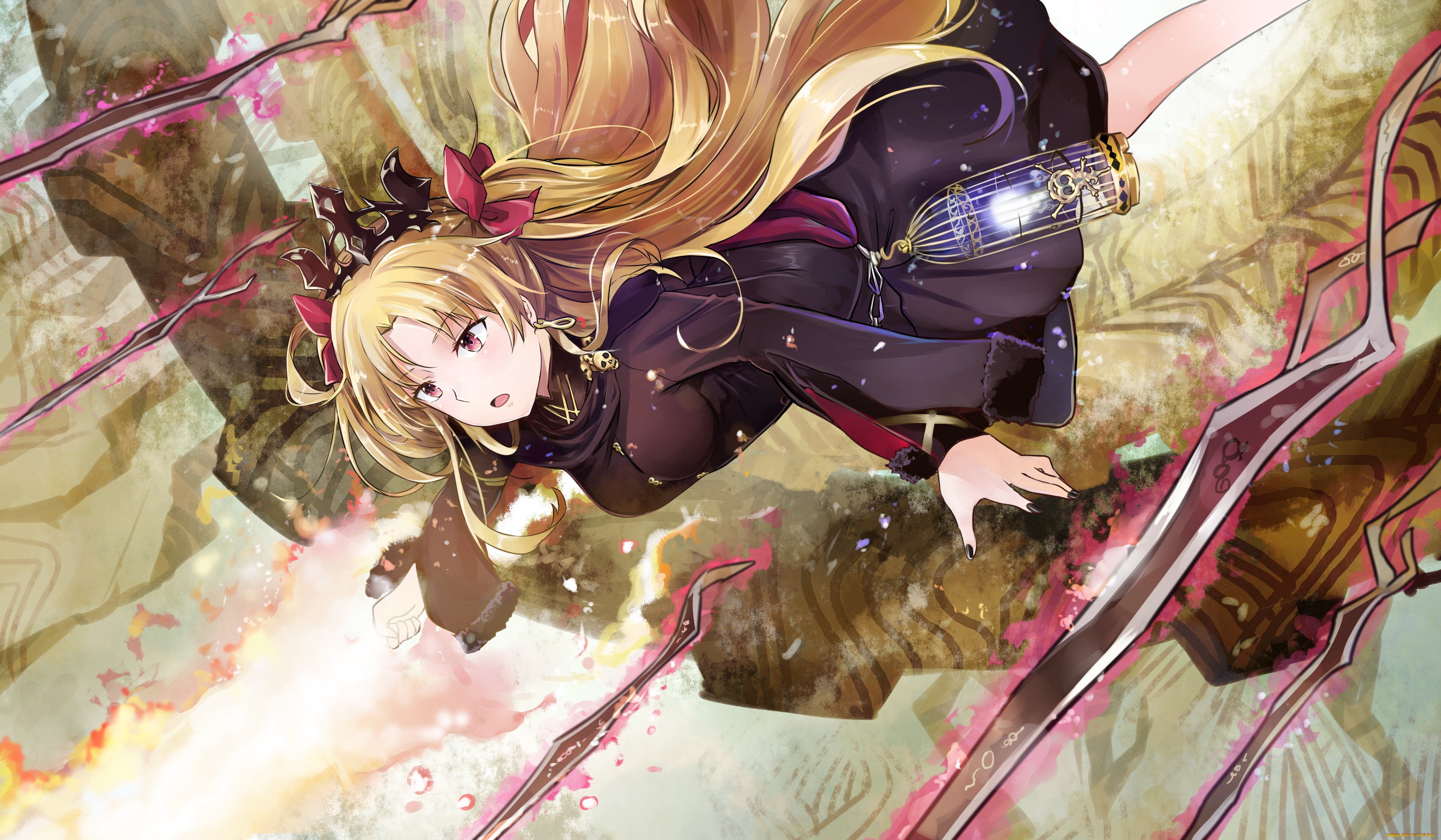 аниме, fate, stay, night, ereshkigal, grand, order