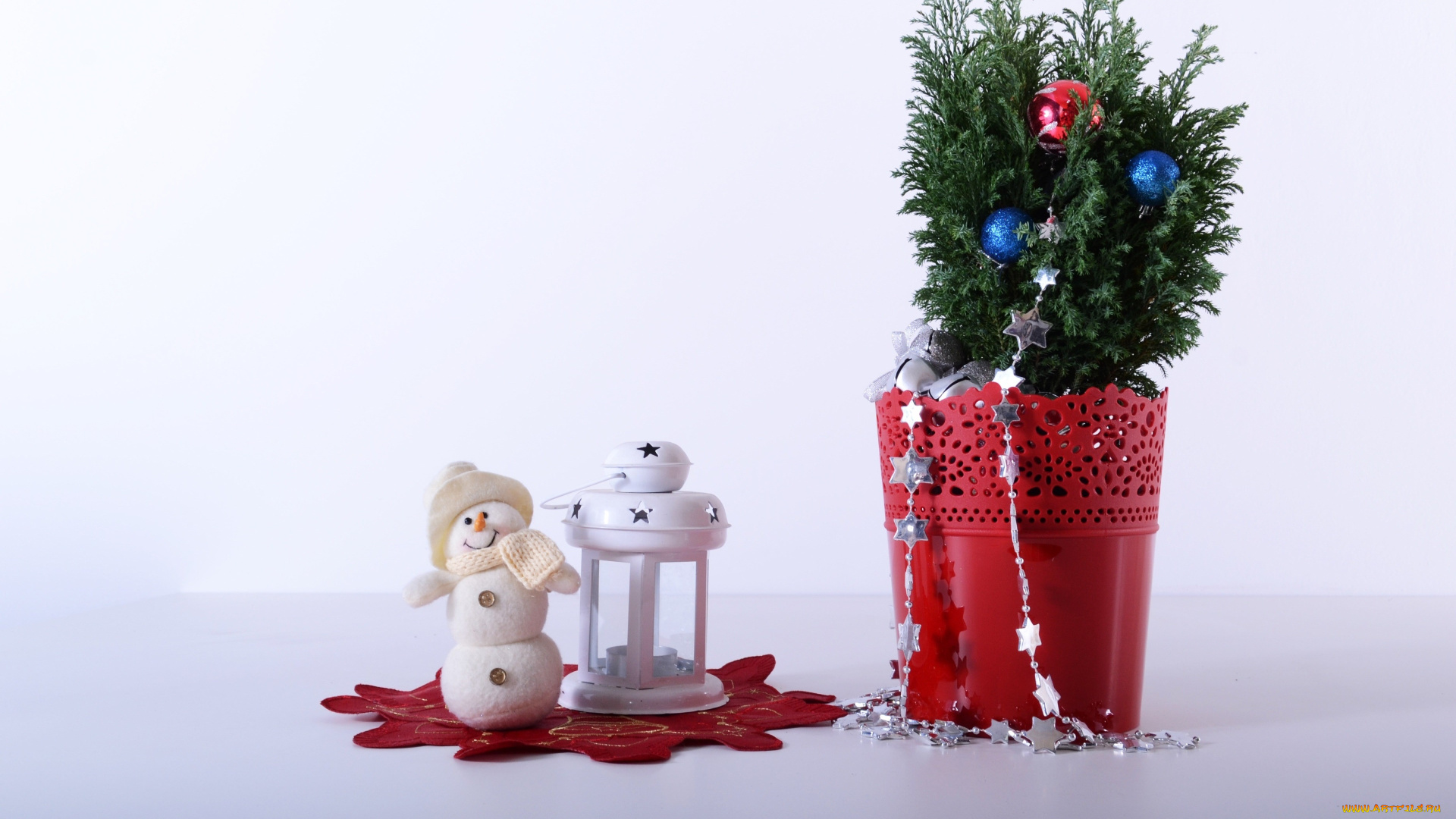 календари, праздники, , салюты, снеговик, фонарь, игрушка, шар, ведро