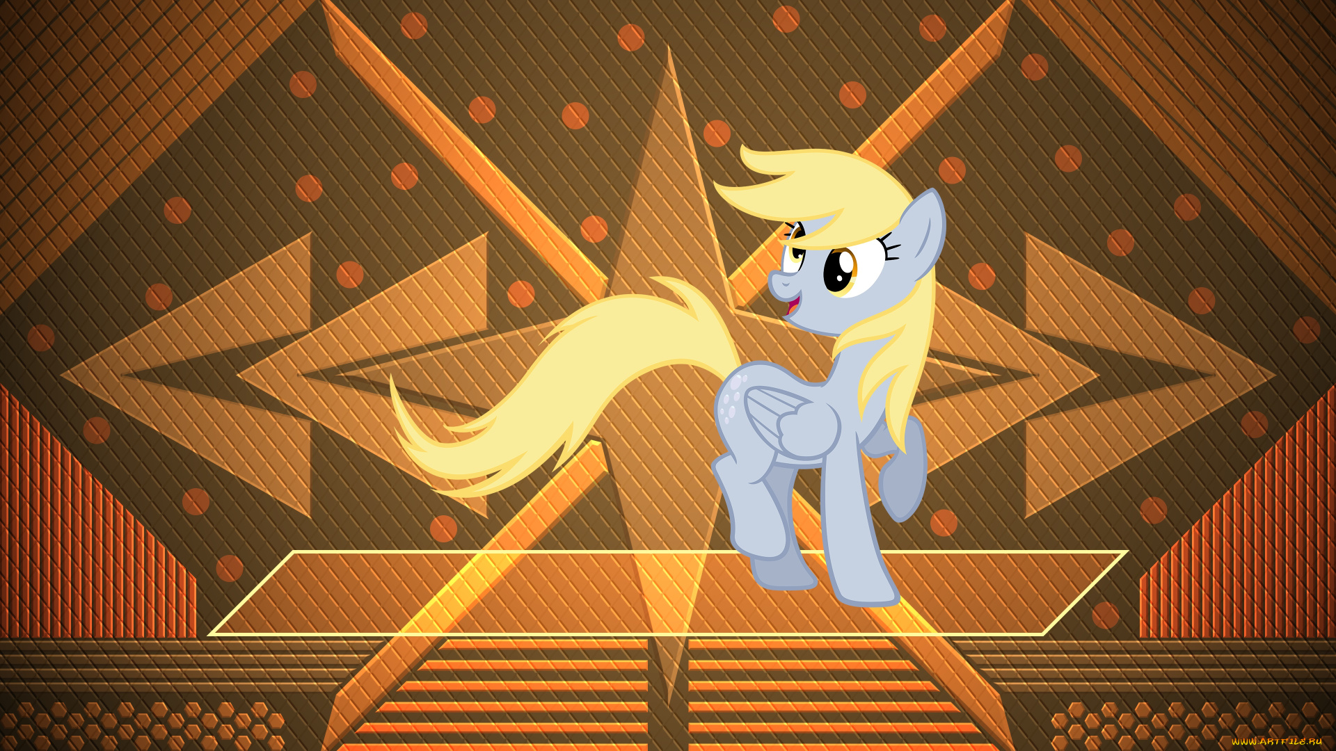 мультфильмы, my, little, pony, фон, пони