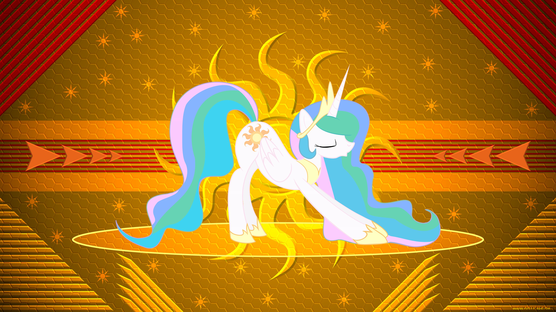 мультфильмы, my, little, pony, пони, фон