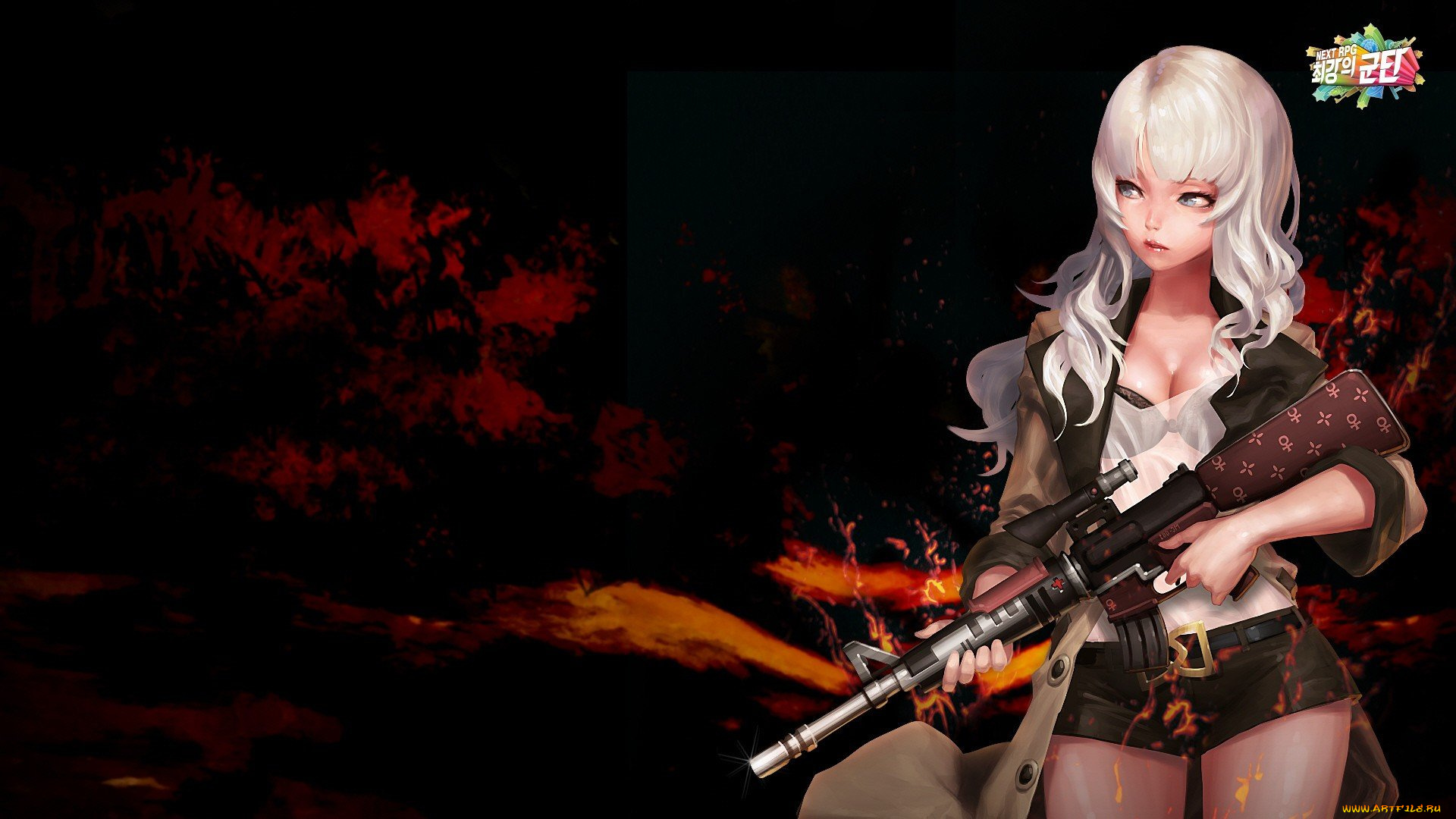 аниме, hero, warz, herowarz