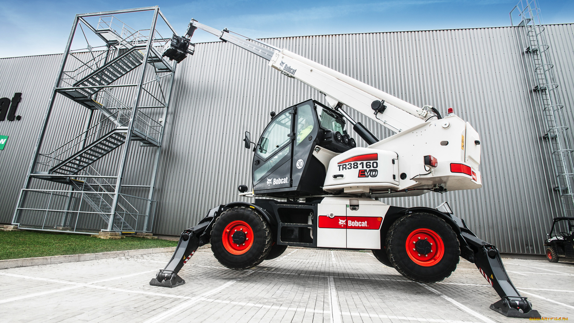 техника, телескопические, автопогрузчики, bobcat