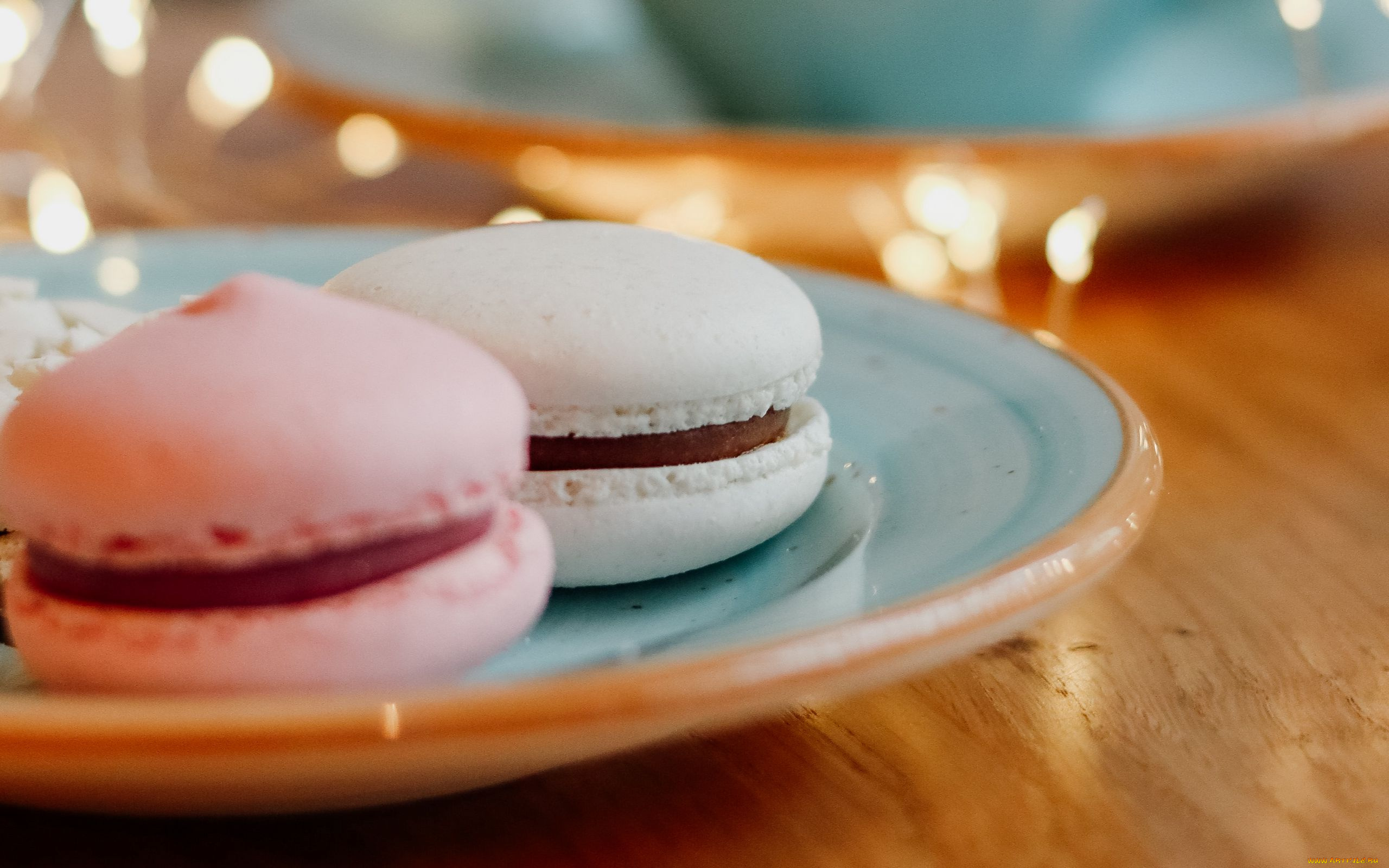 еда, макаруны, лакомство, печенье