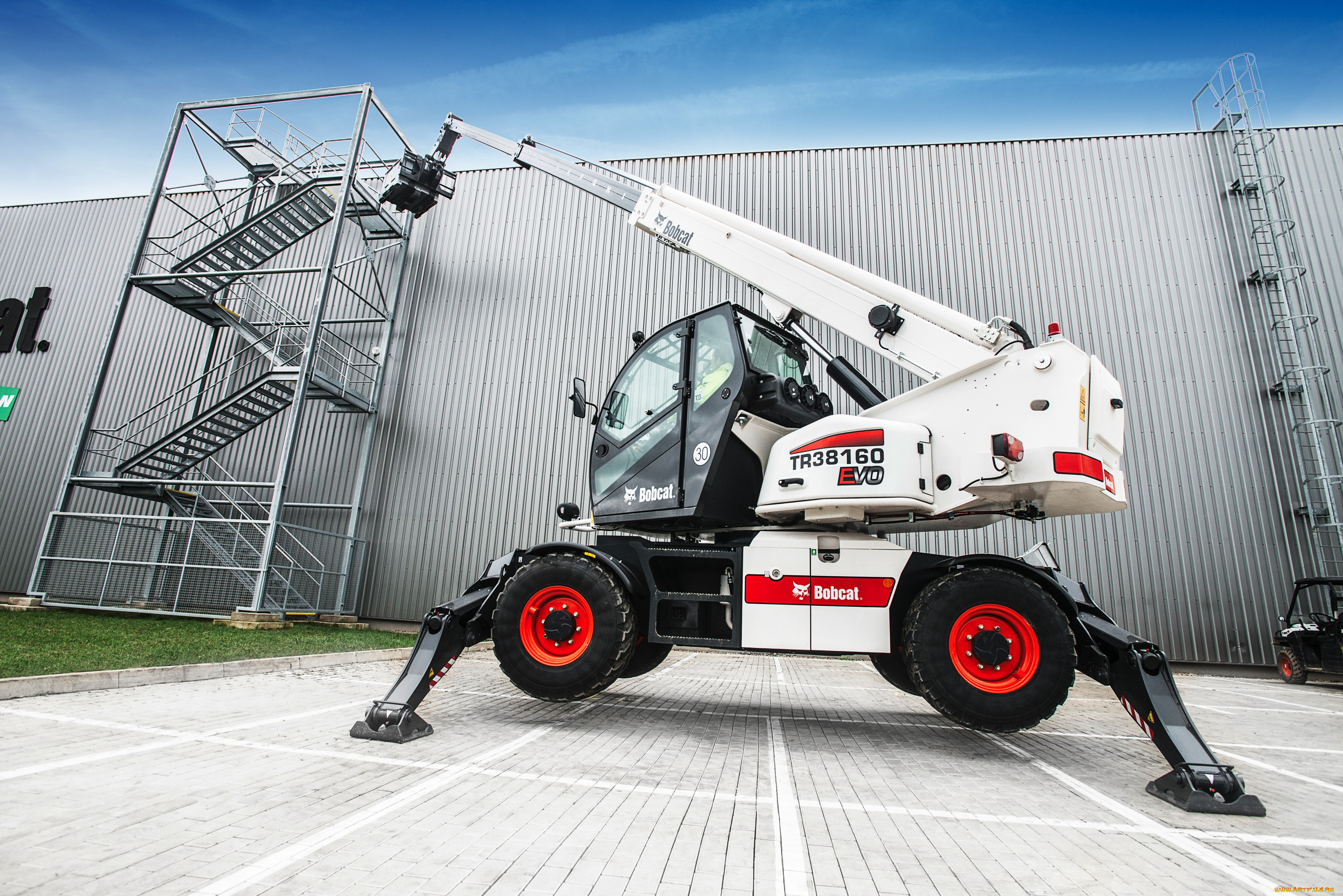 техника, телескопические, автопогрузчики, bobcat