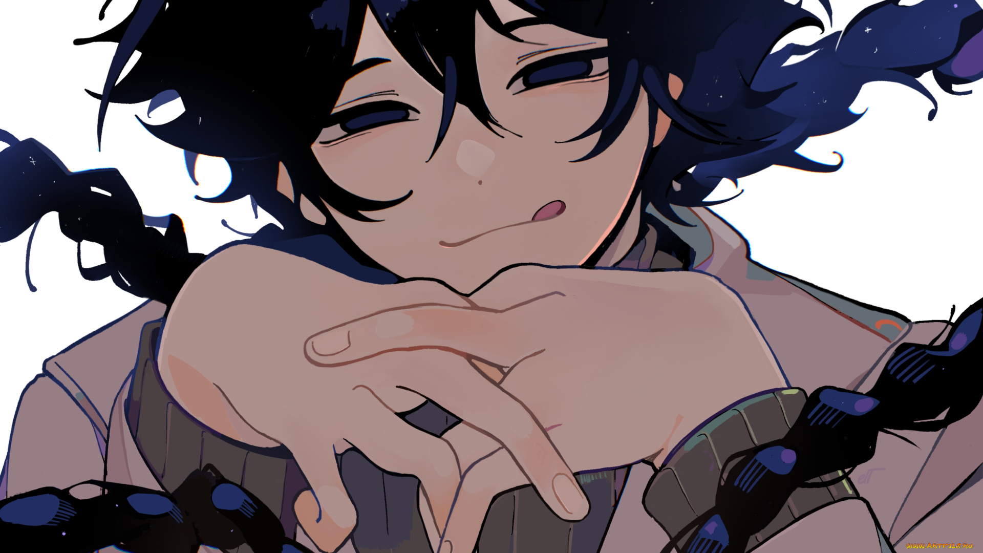 аниме, blue, period, blue, period