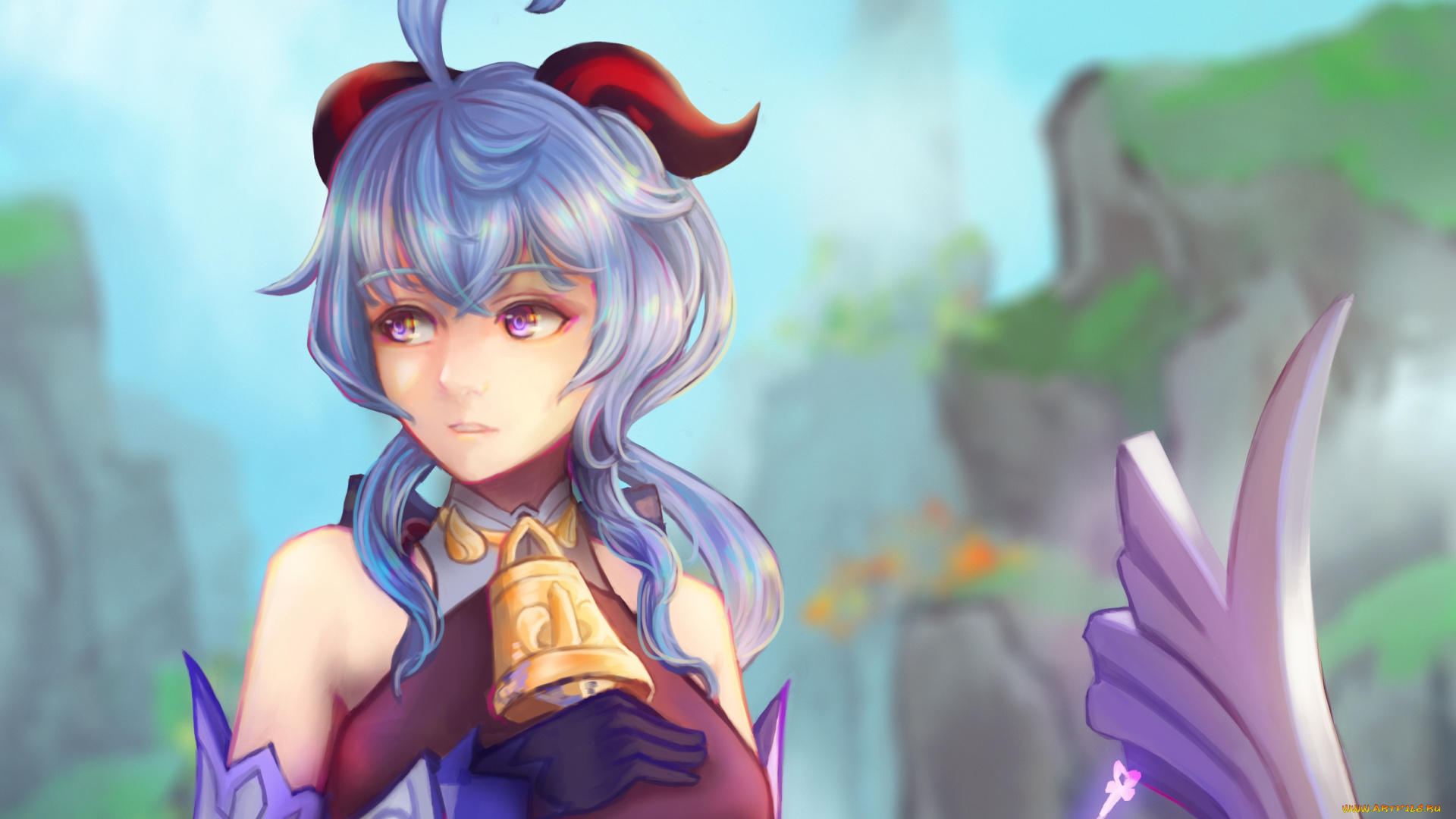 аниме, genshin, impact, genshin, impact