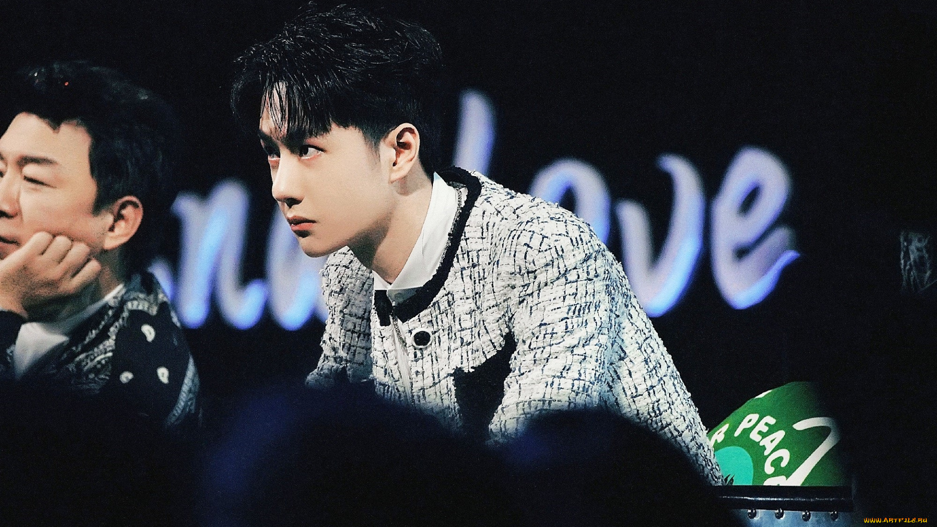 мужчины, wang, yi, bo, лица, шой